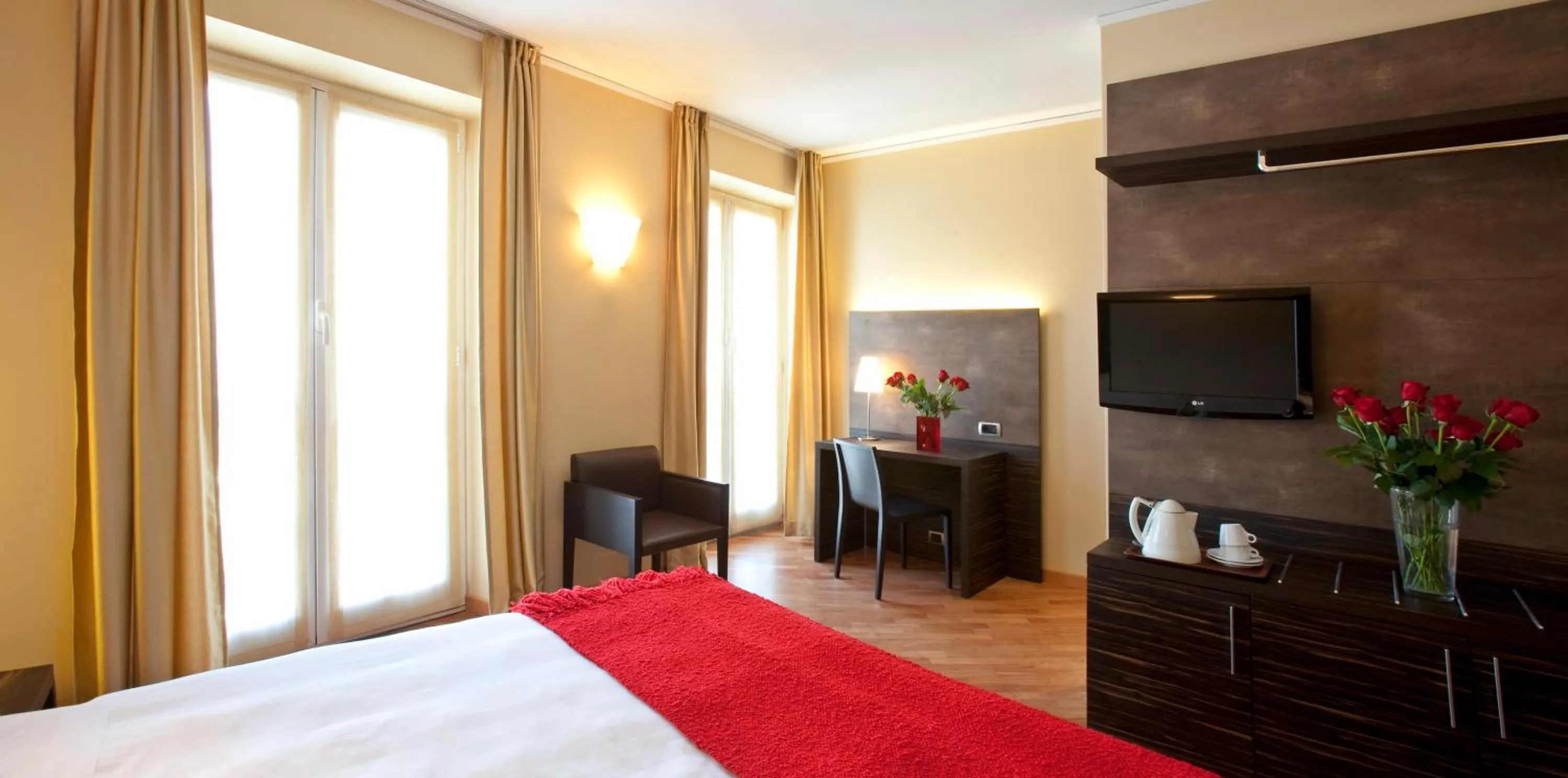 Photo of the whole room, Bed in Best Western Hotel Metropoli