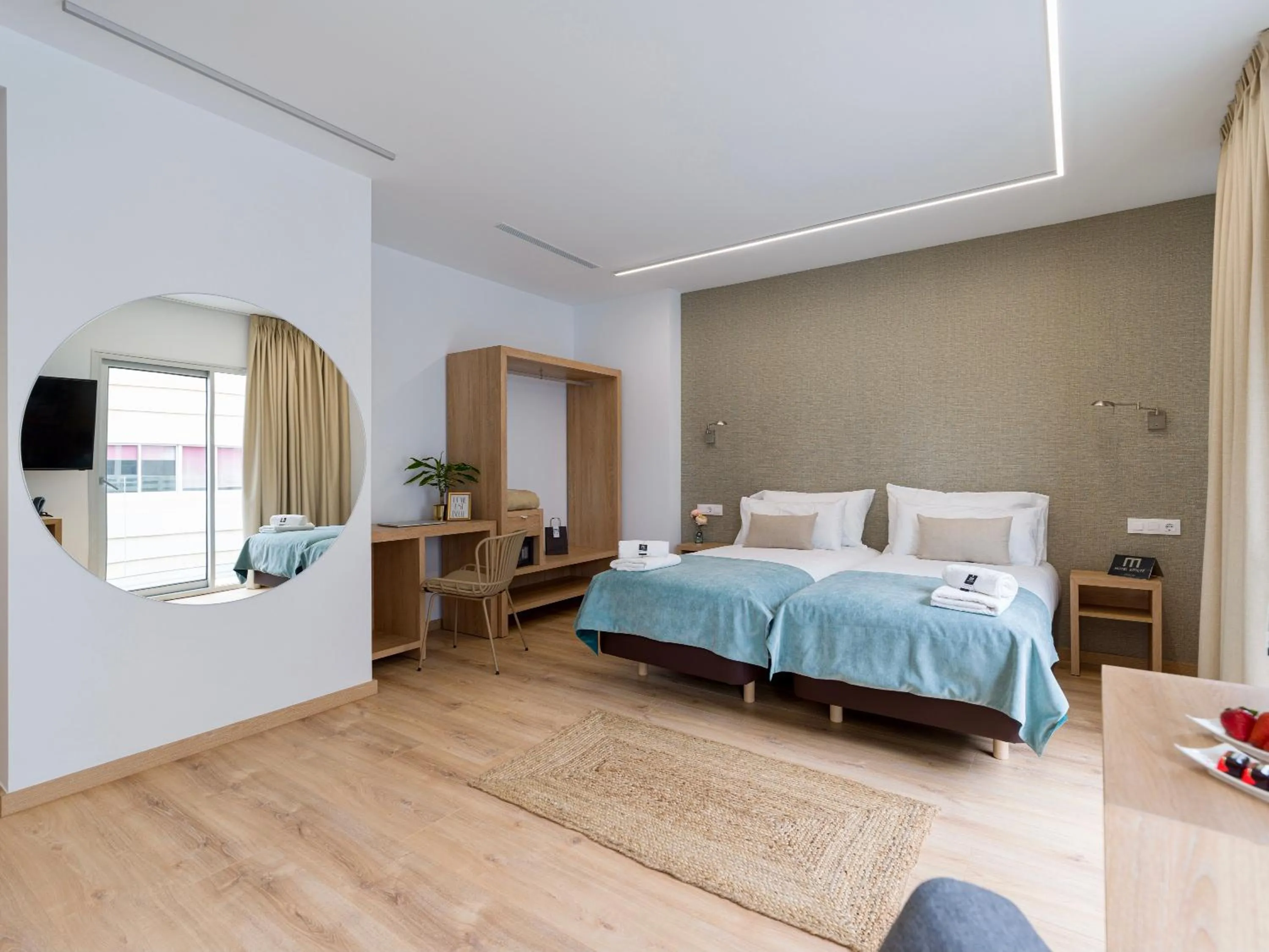 Bed in Hotel Emeté & Coworking by Airnest