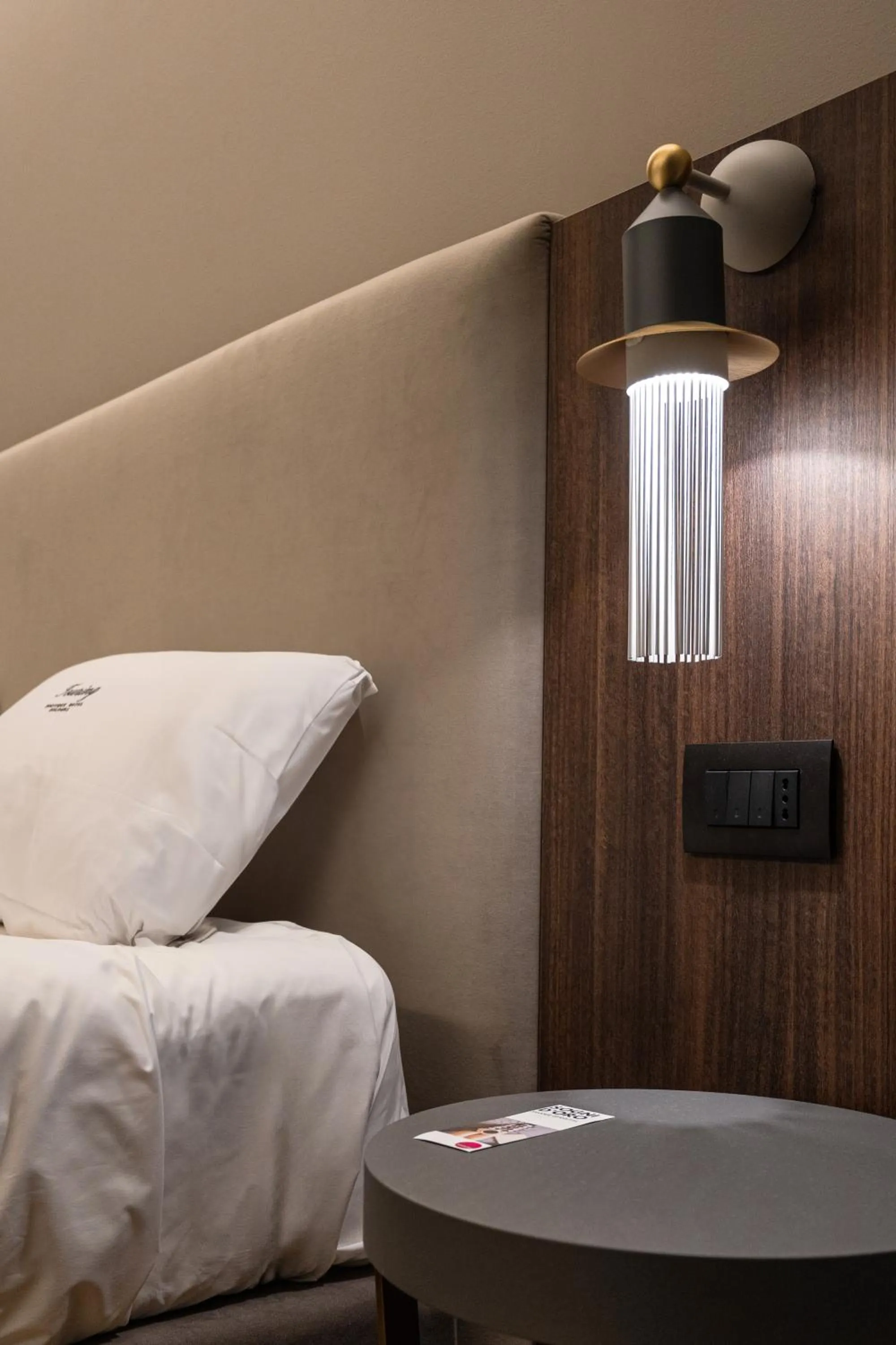 Bed in Hotel Touring