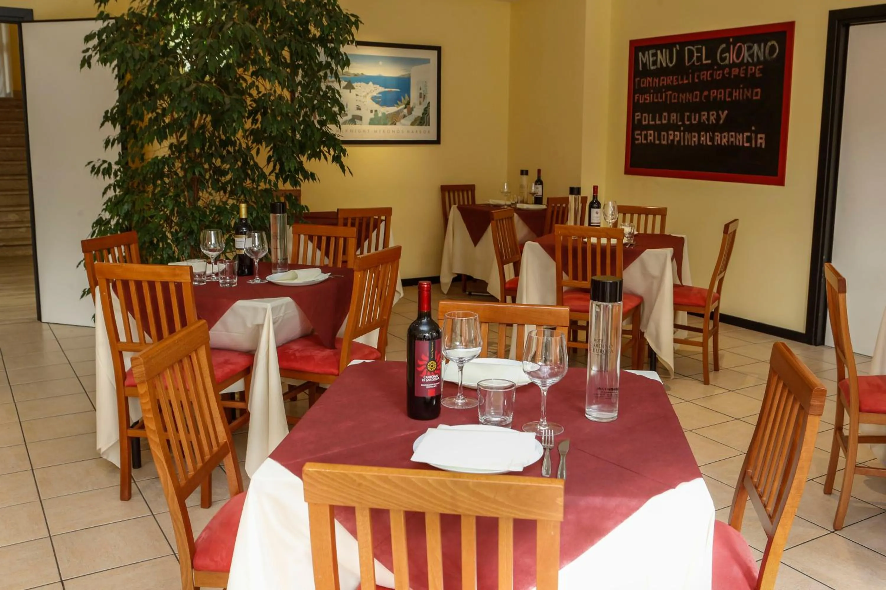 Restaurant/places to eat in Hotel Giardino d'Europa