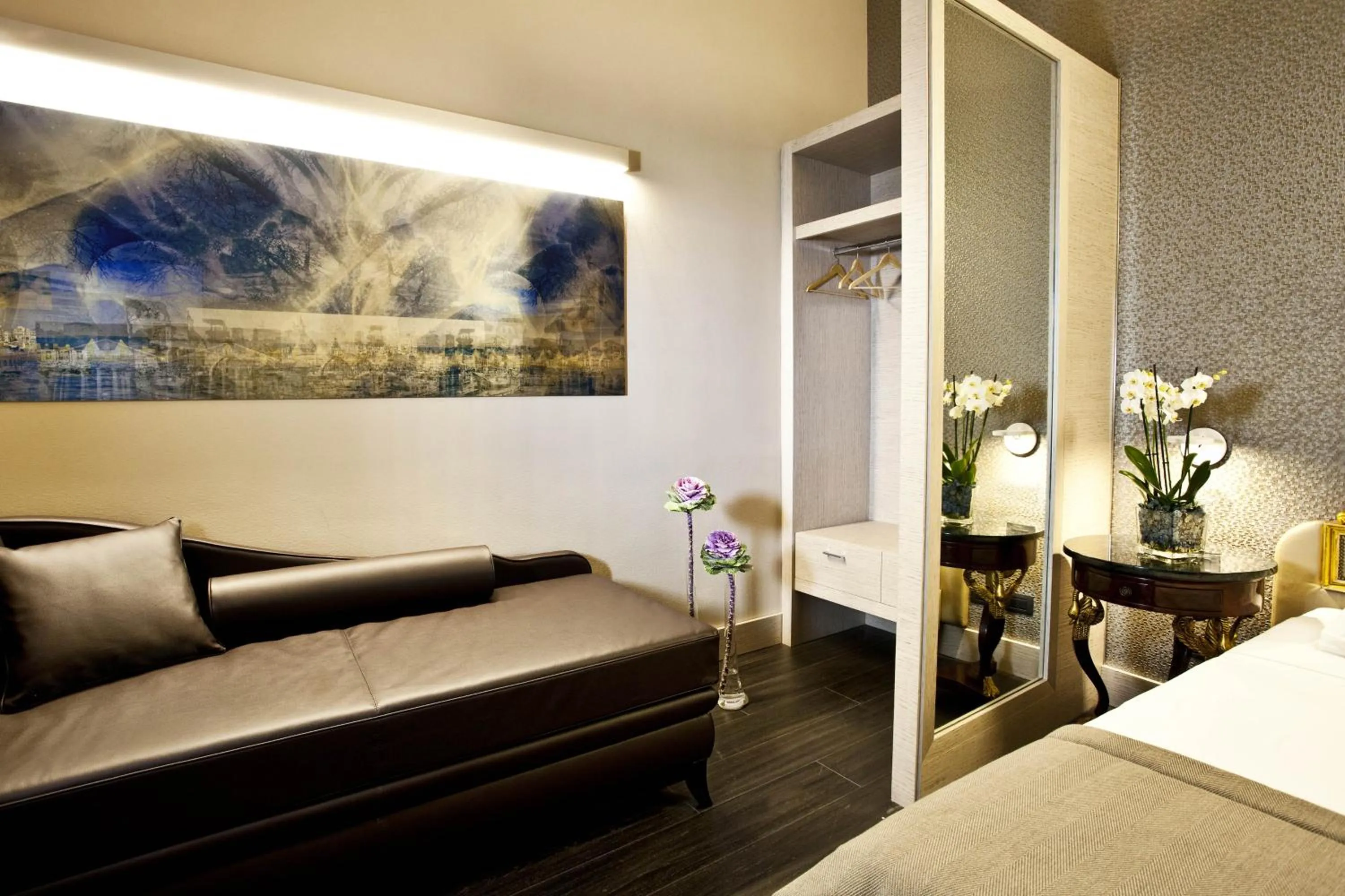 Bed in Hotel Valadier