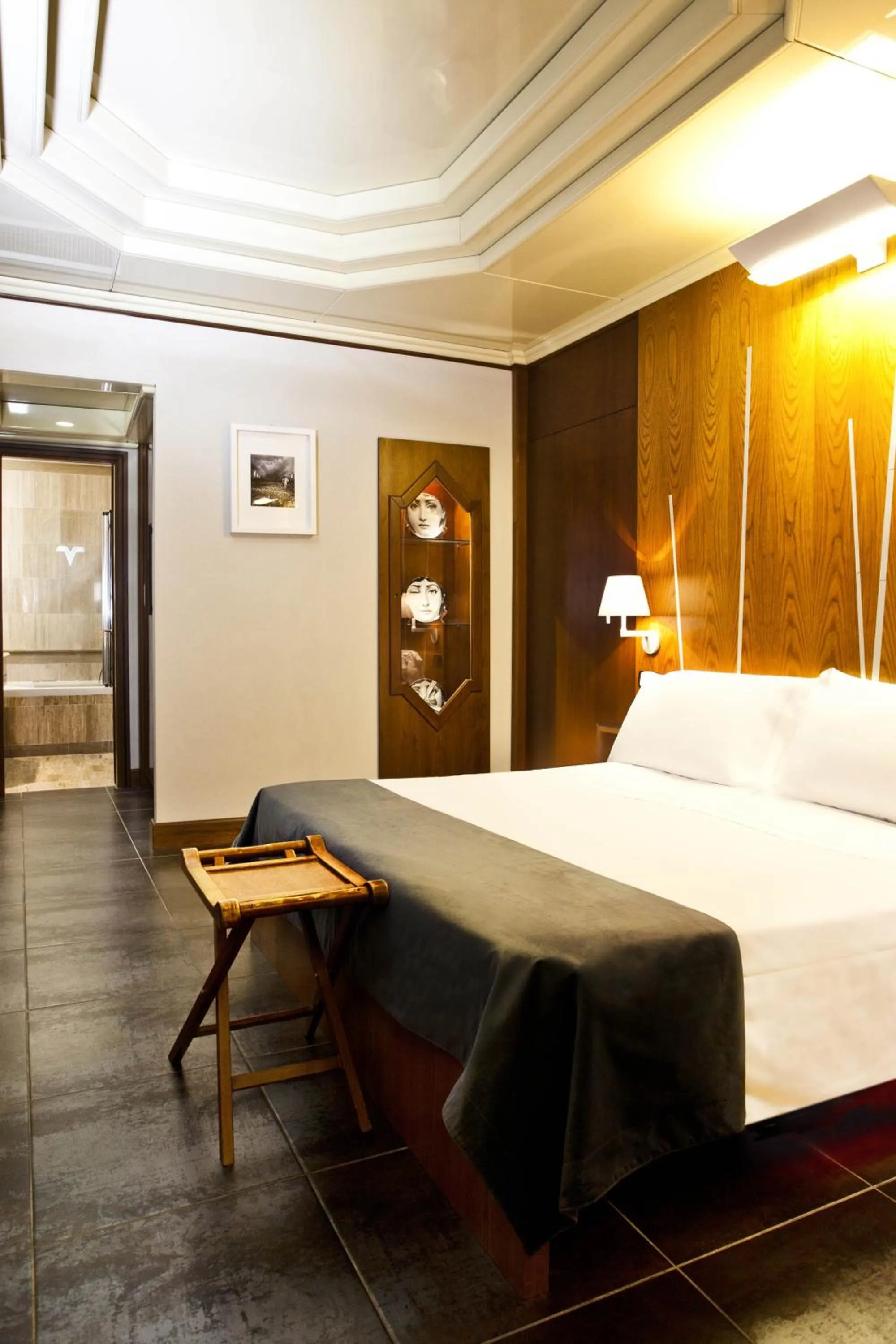 Bedroom, Bed in Hotel Valadier