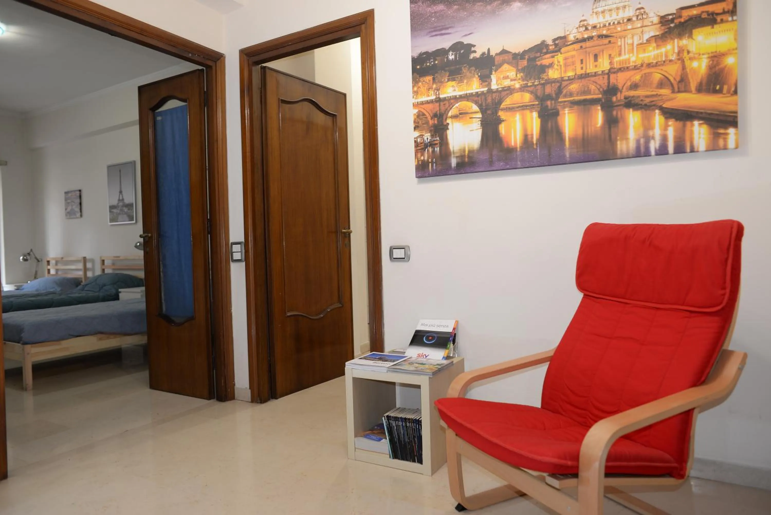 Bed in Emilios Home Entire Apartament up to 7 people