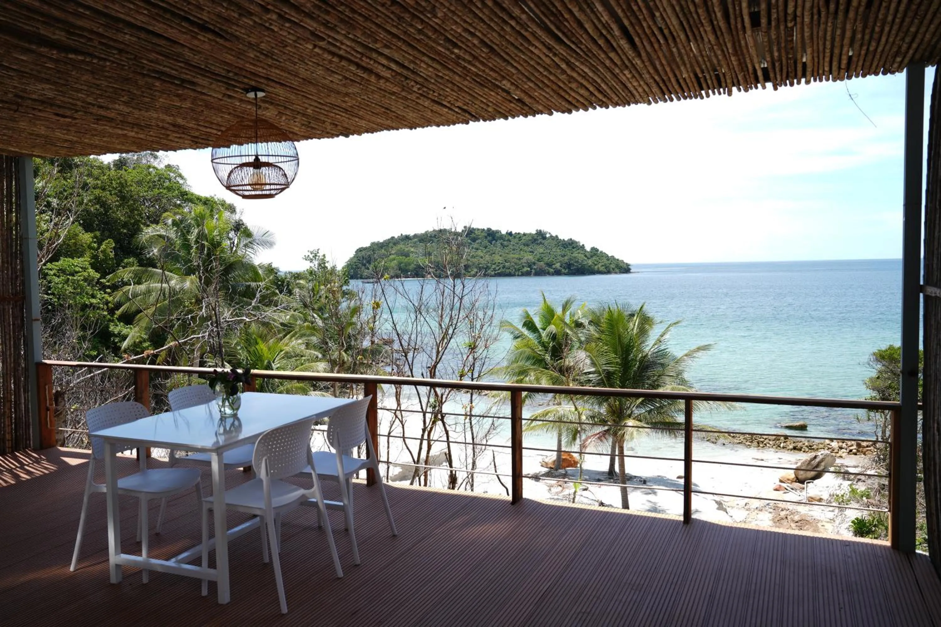 Patio in Koh Sdach Resort by EHM