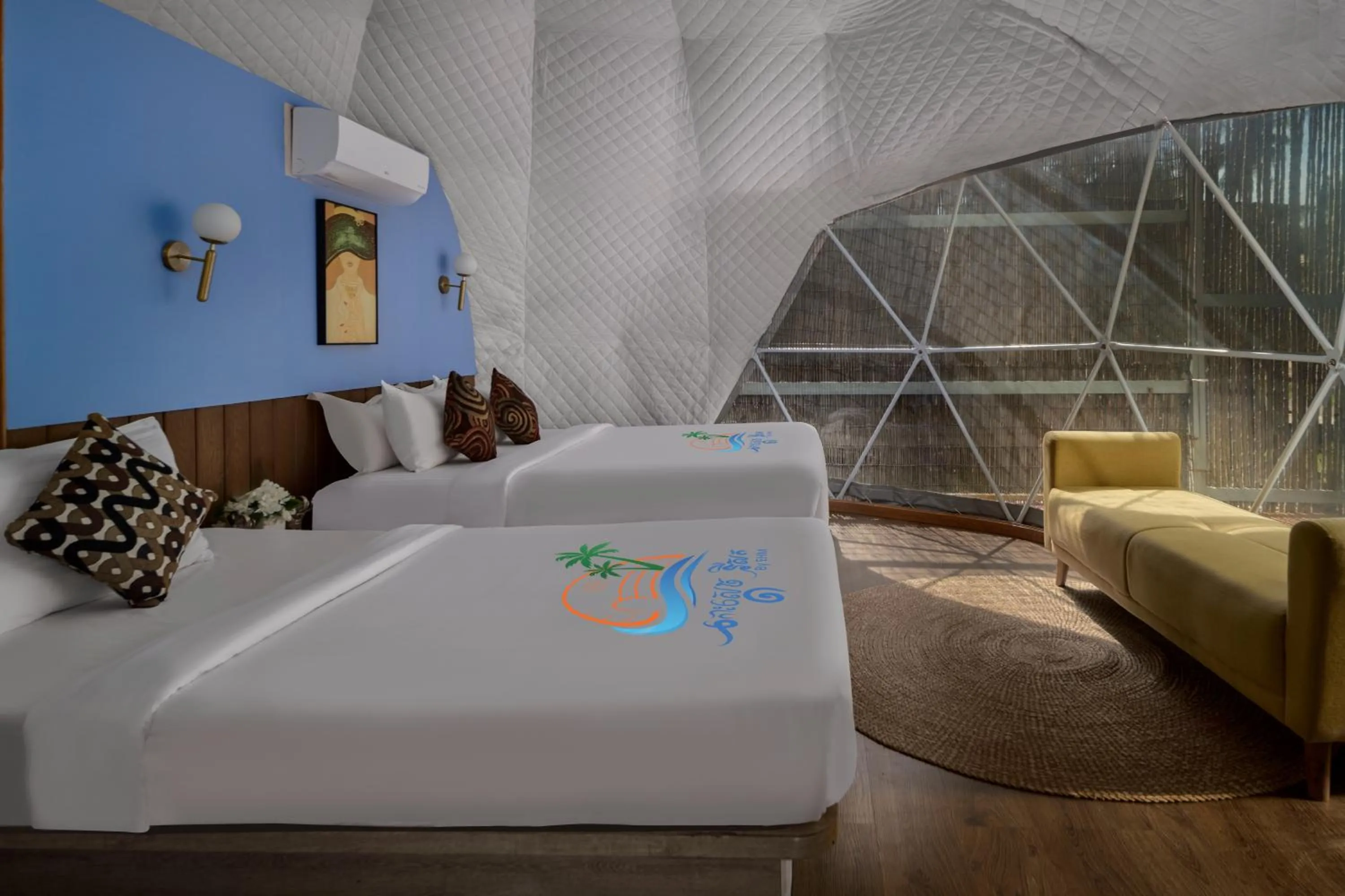 Bed in Koh Sdach Resort by EHM