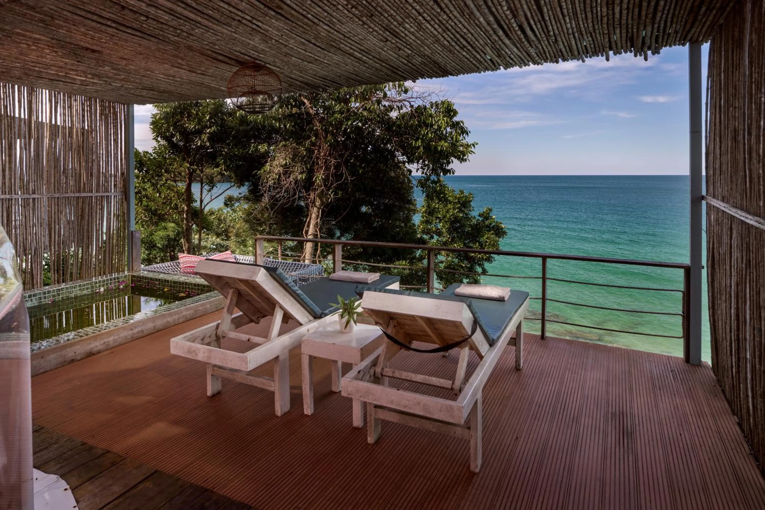 Balcony/Terrace in Koh Sdach Resort by EHM