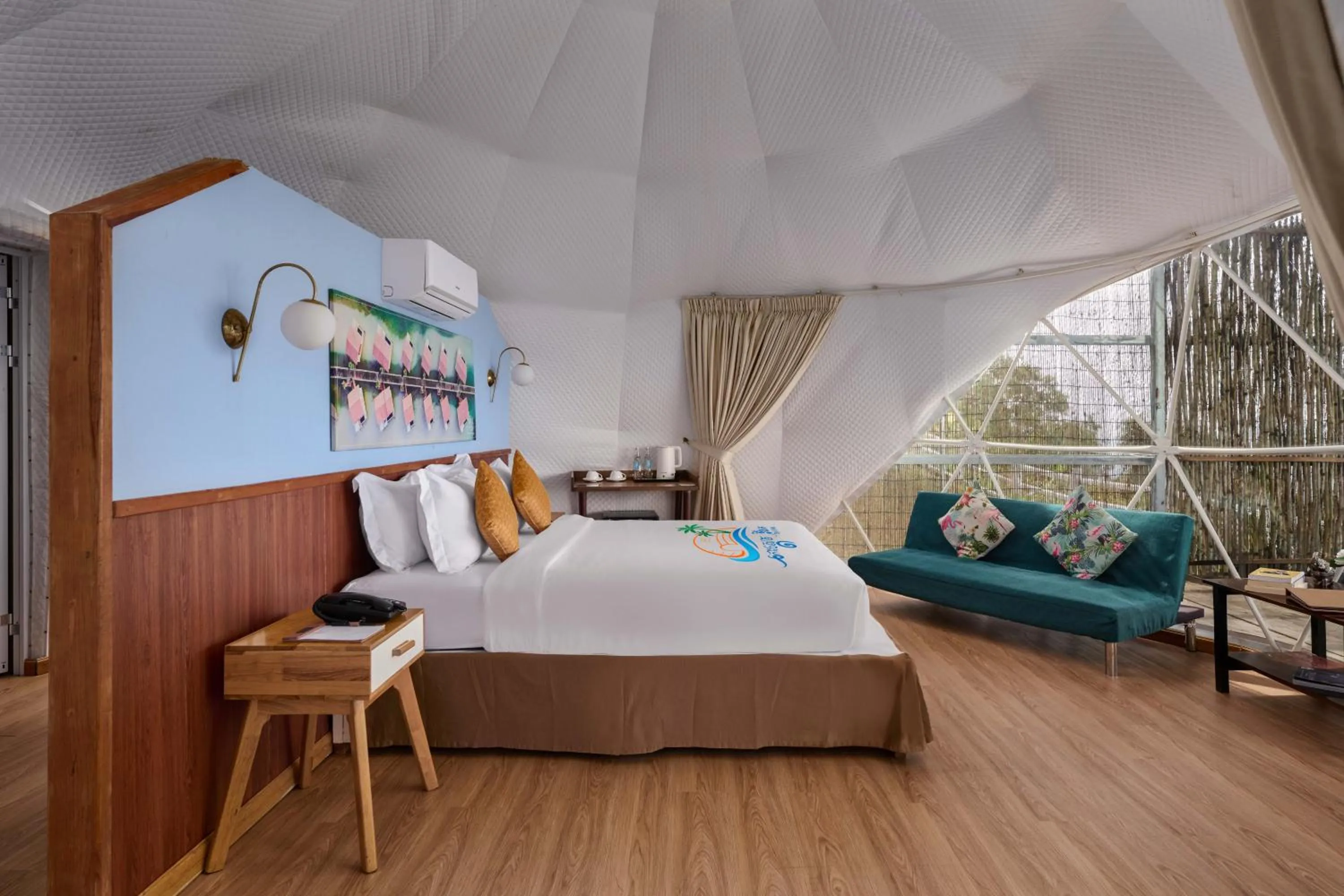 Bedroom, Bed in Koh Sdach Resort by EHM