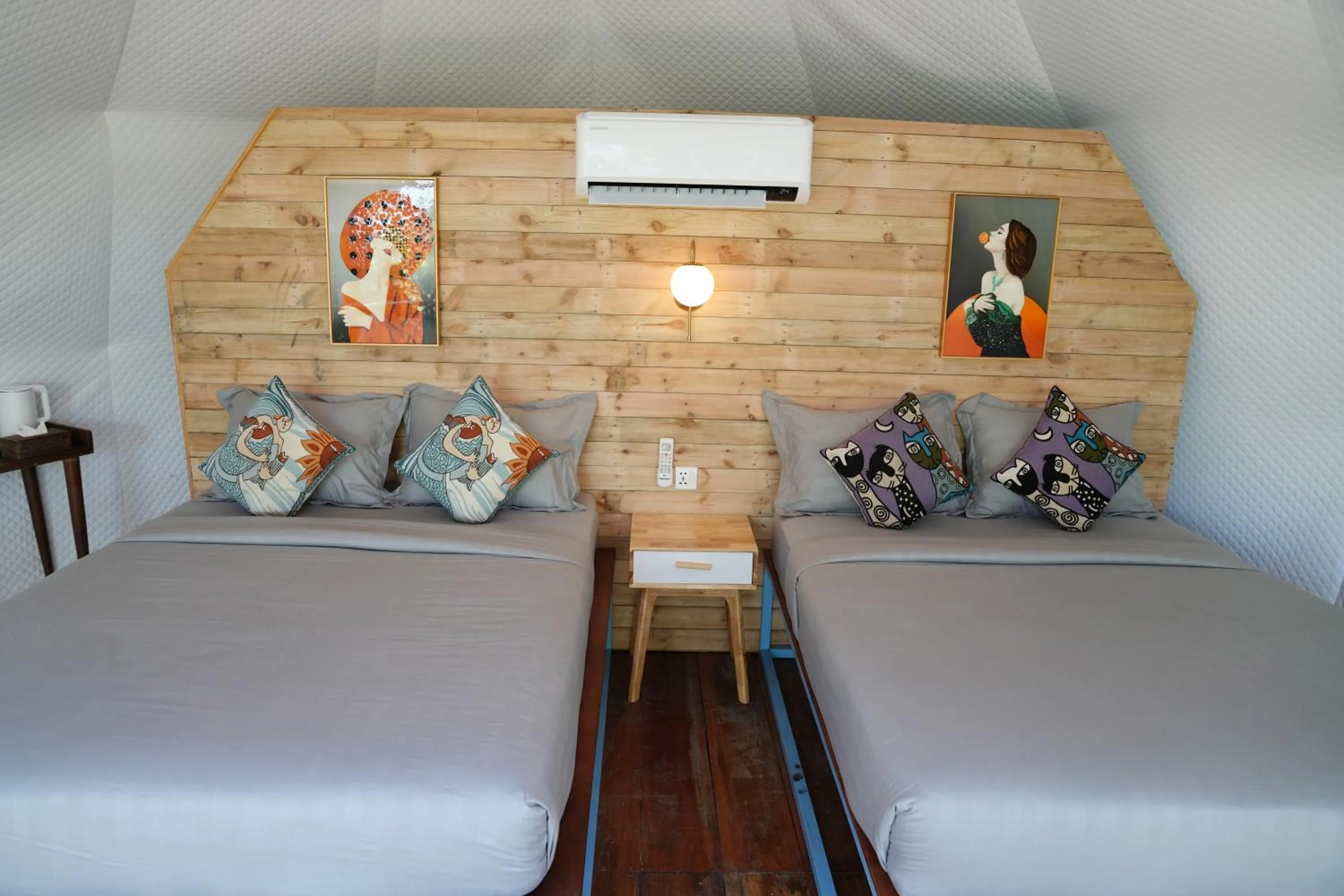 Bed in Koh Sdach Resort by EHM