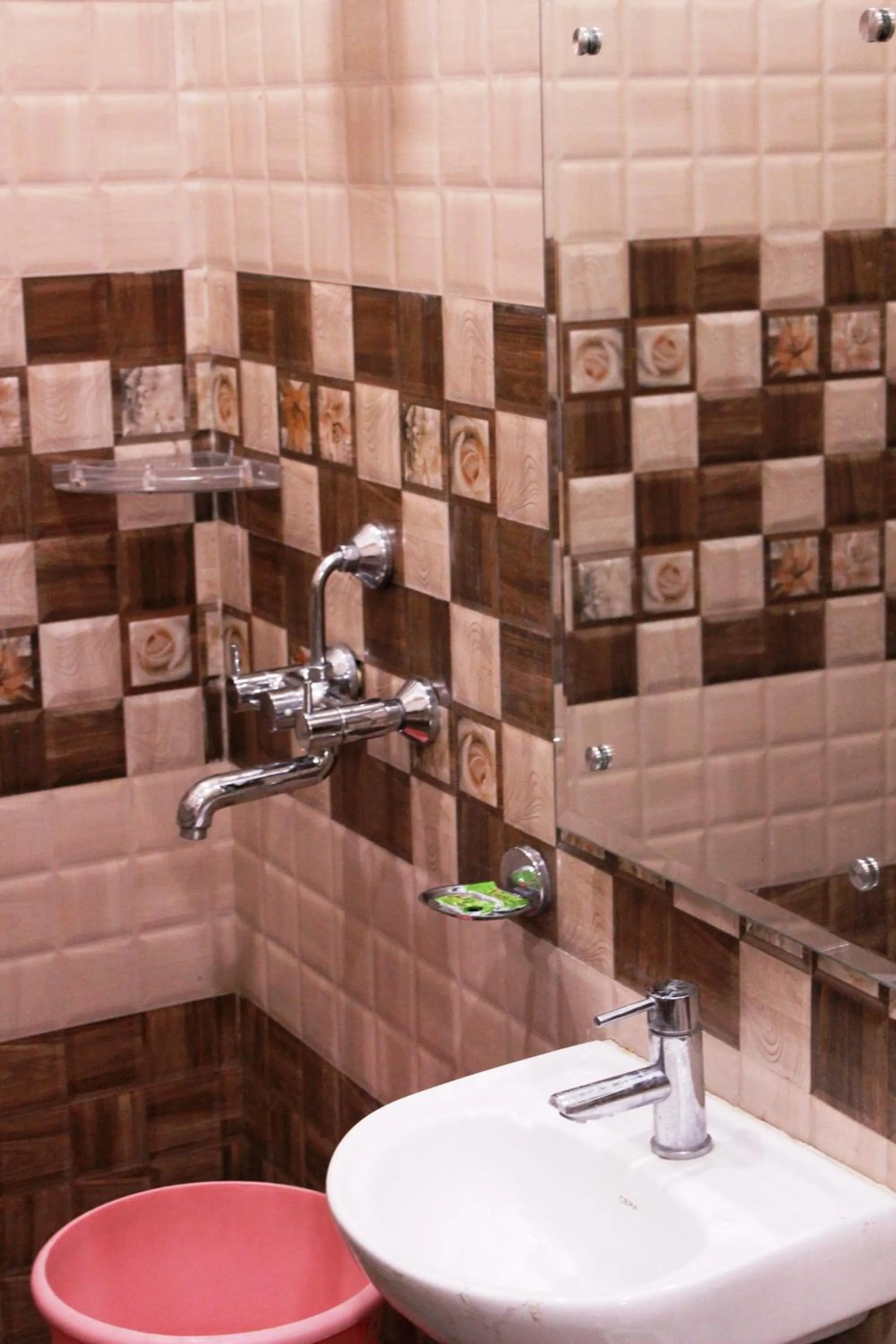 Bathroom in Shree Krishna Hotels