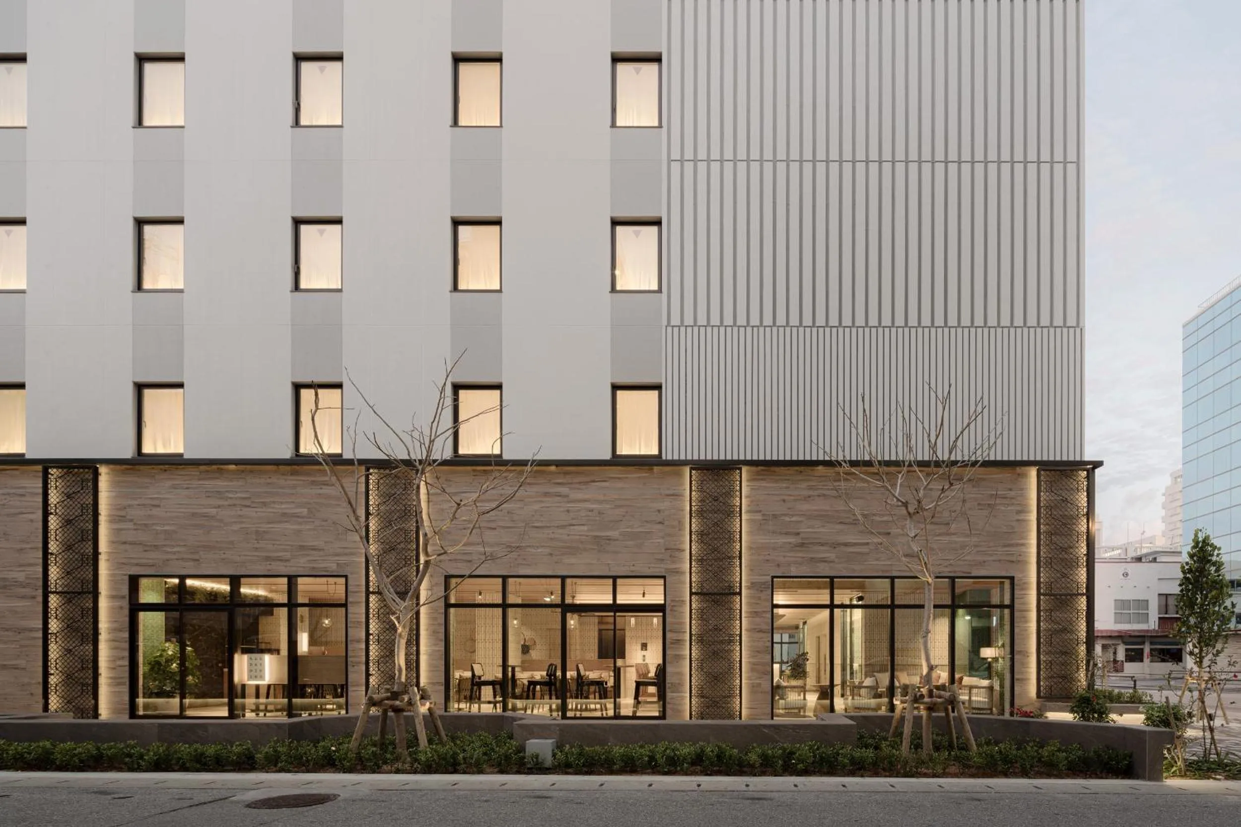 Facade/entrance in Nest Hotel Naha Nishi