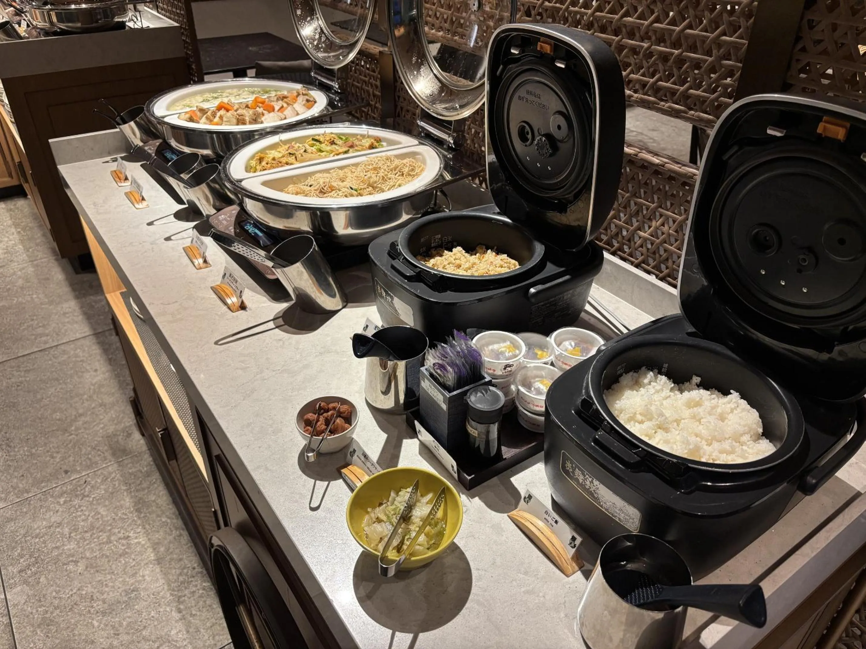 Breakfast in Nest Hotel Naha Nishi