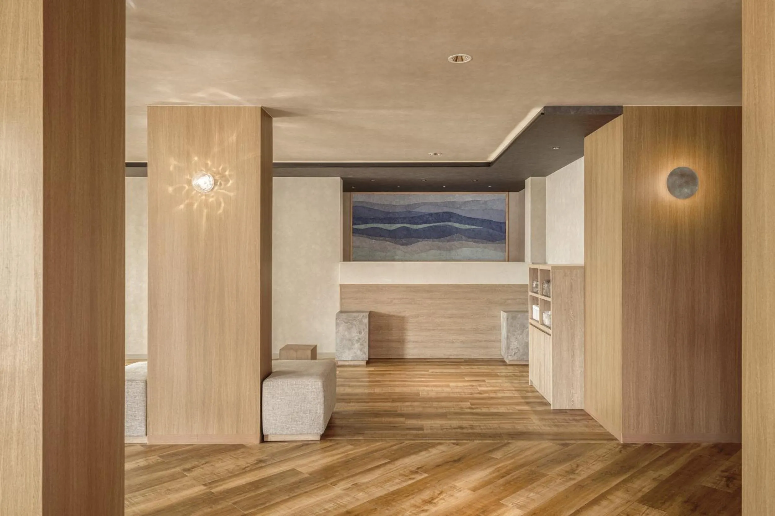 Lobby or reception in Nest Hotel Ishigaki Maesato Beach