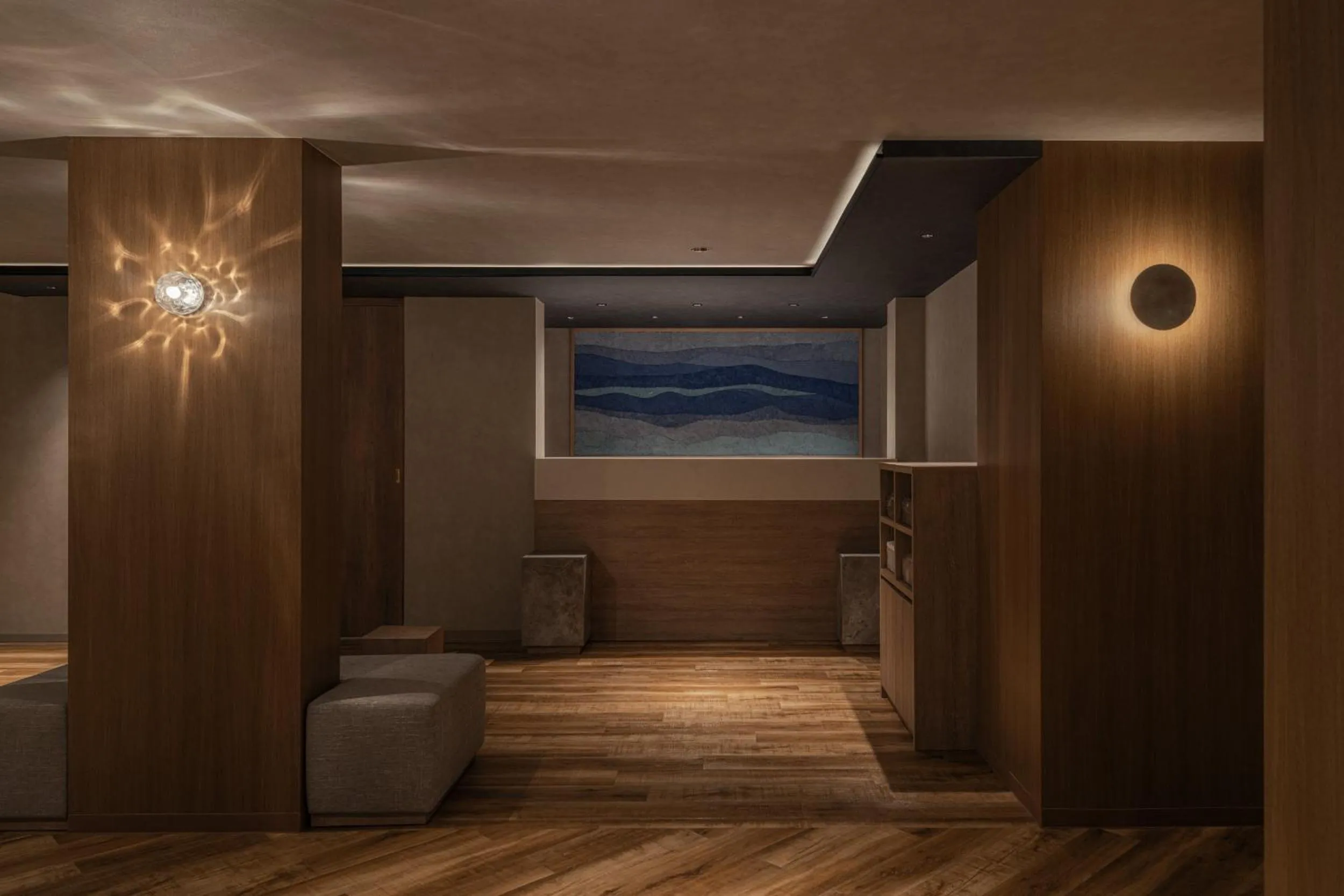 Lobby or reception in Nest Hotel Ishigaki Maesato Beach