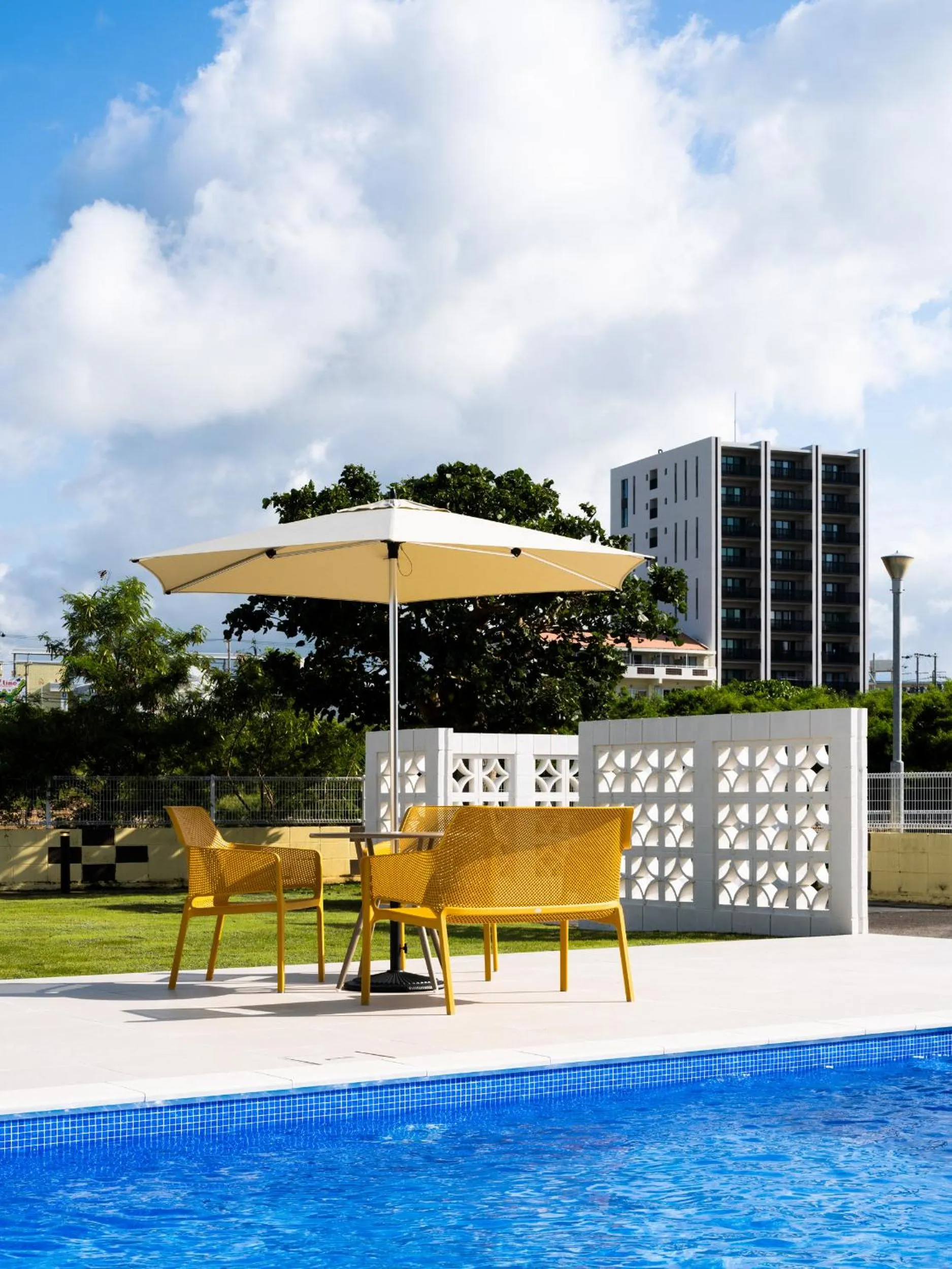 Pool view in Nest Hotel Ishigaki Maesato Beach