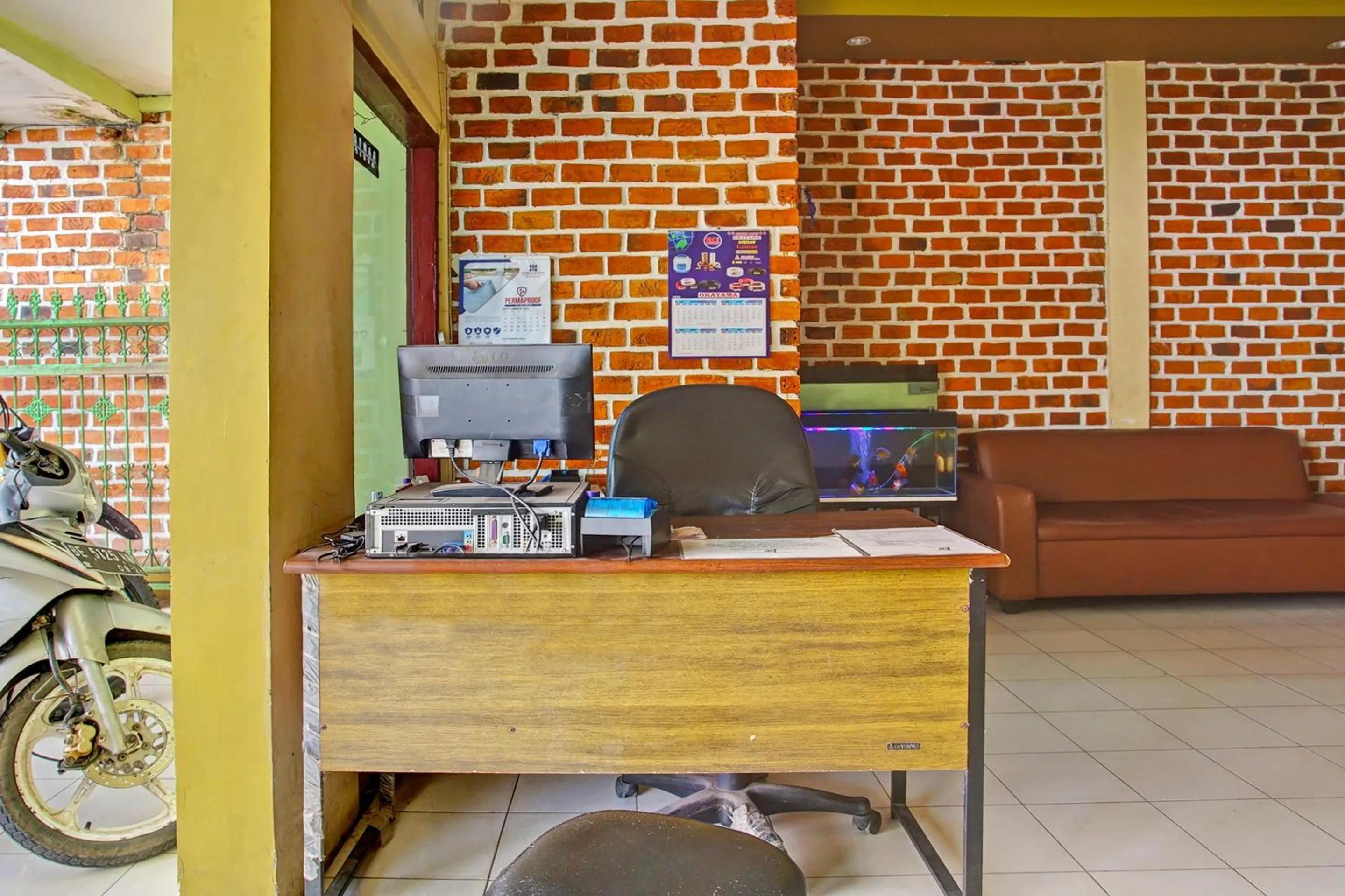 Lobby or reception in Hotel O Sejahtera Syariah