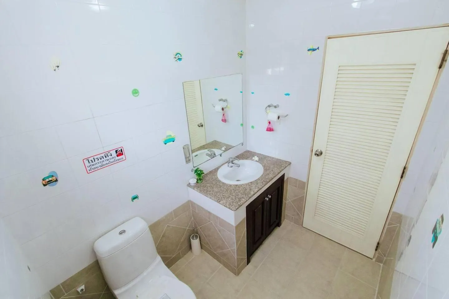 Bathroom in Captivating 3-Bed Villa in Muang Pattaya