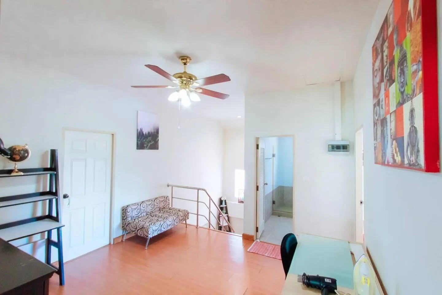 Bed in Captivating 3-Bed Villa in Muang Pattaya