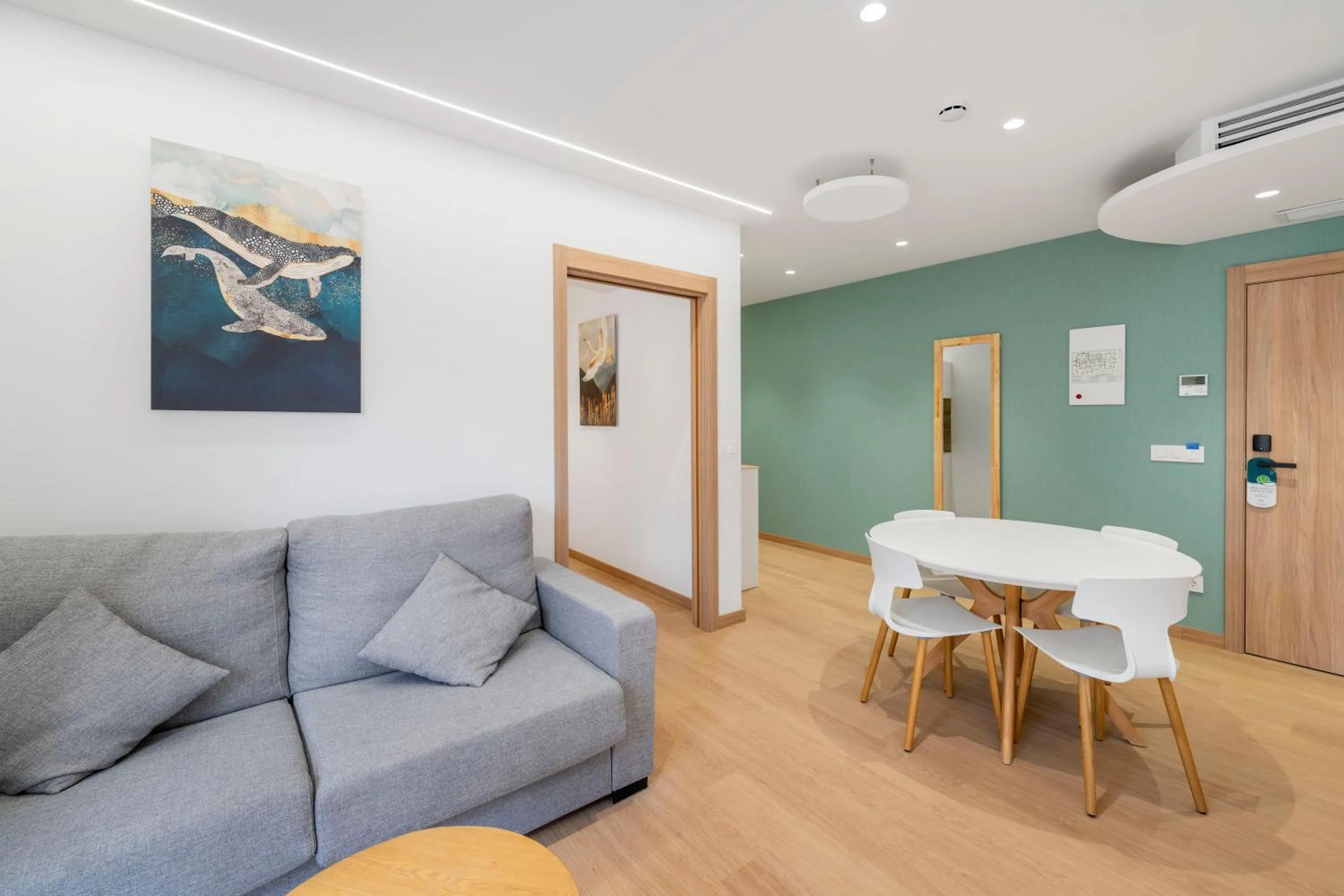 Living room in Odyssey Rooms Alicante