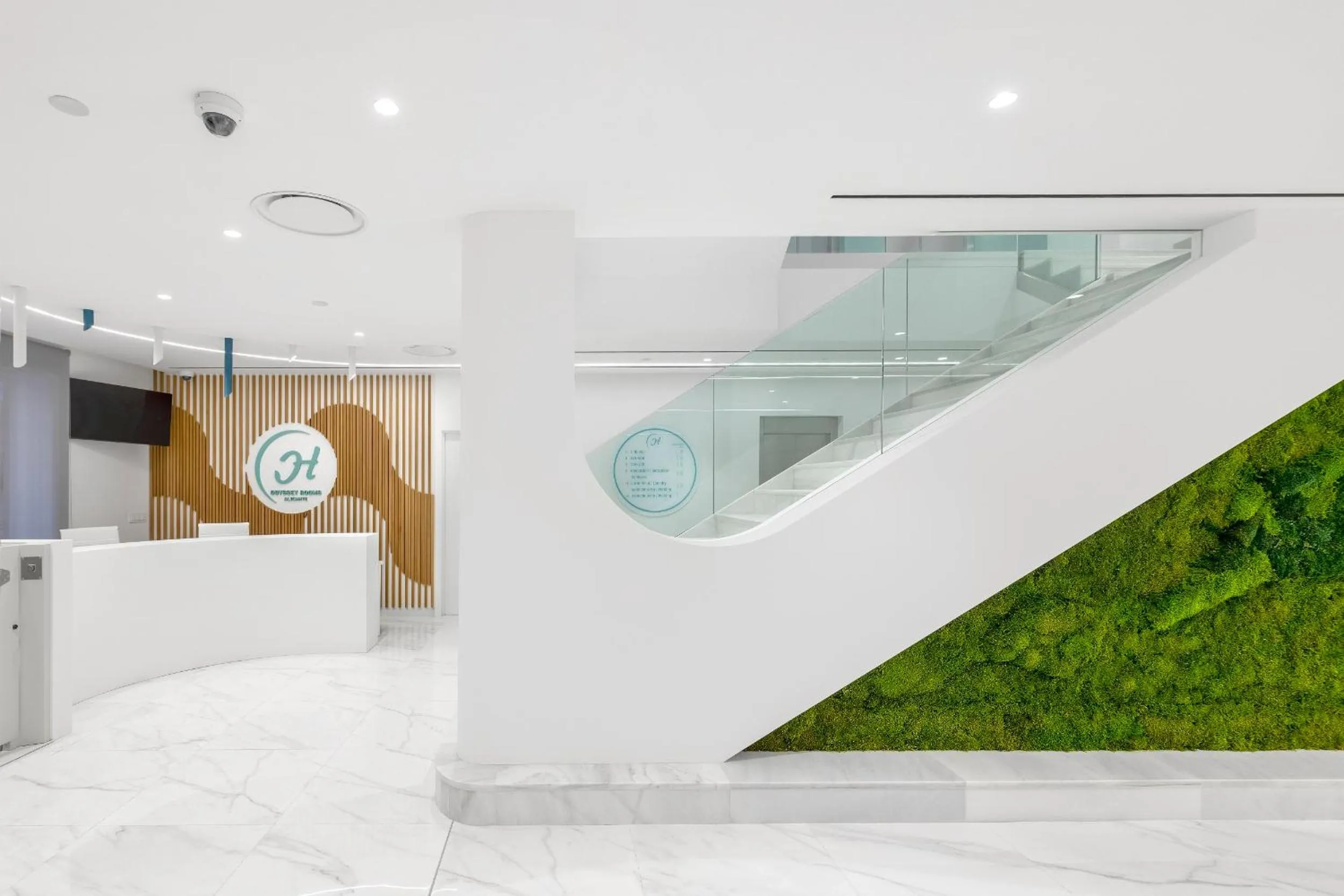 Lobby or reception in Odyssey Rooms Alicante