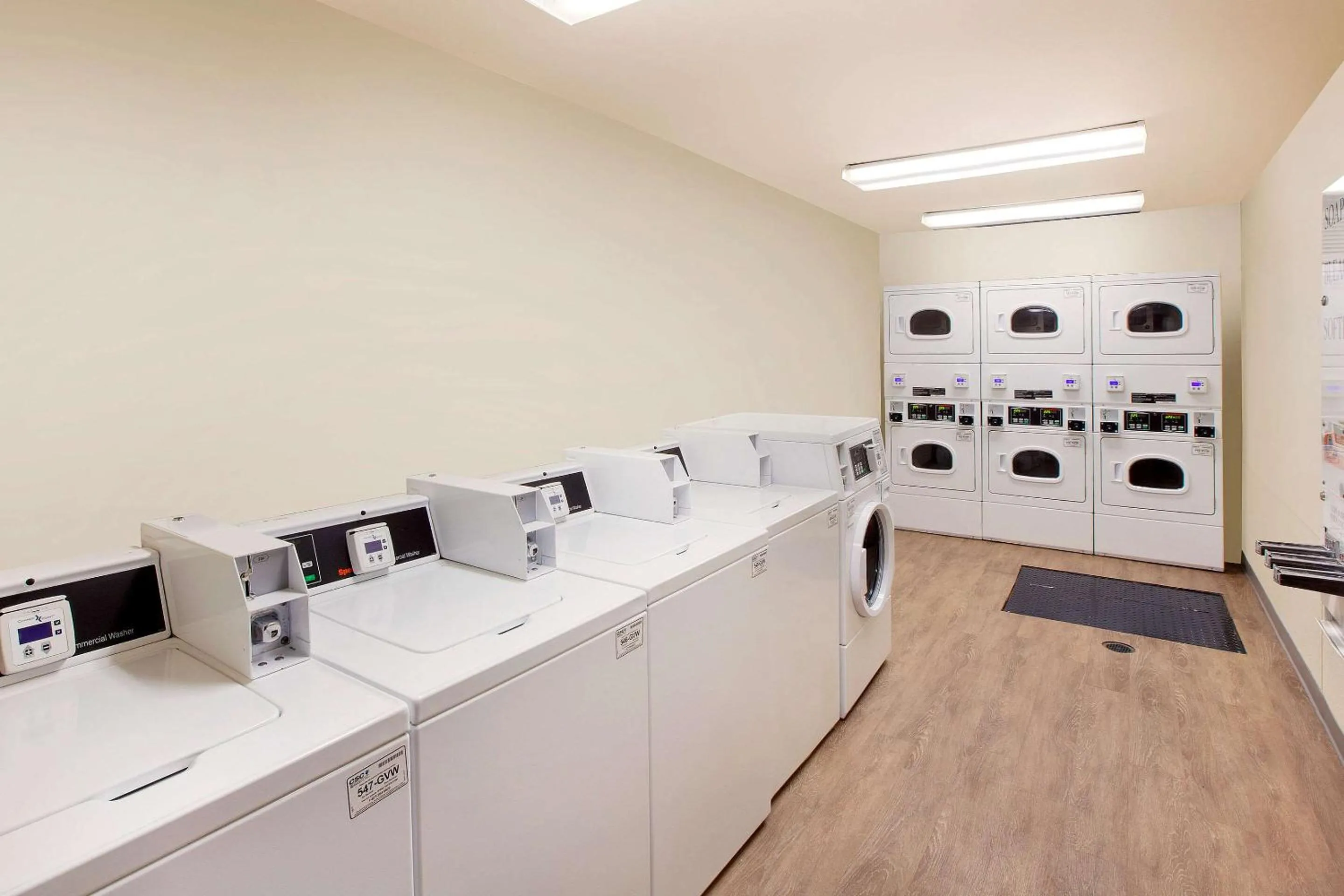 On site in WoodSpring Suites Harlingen