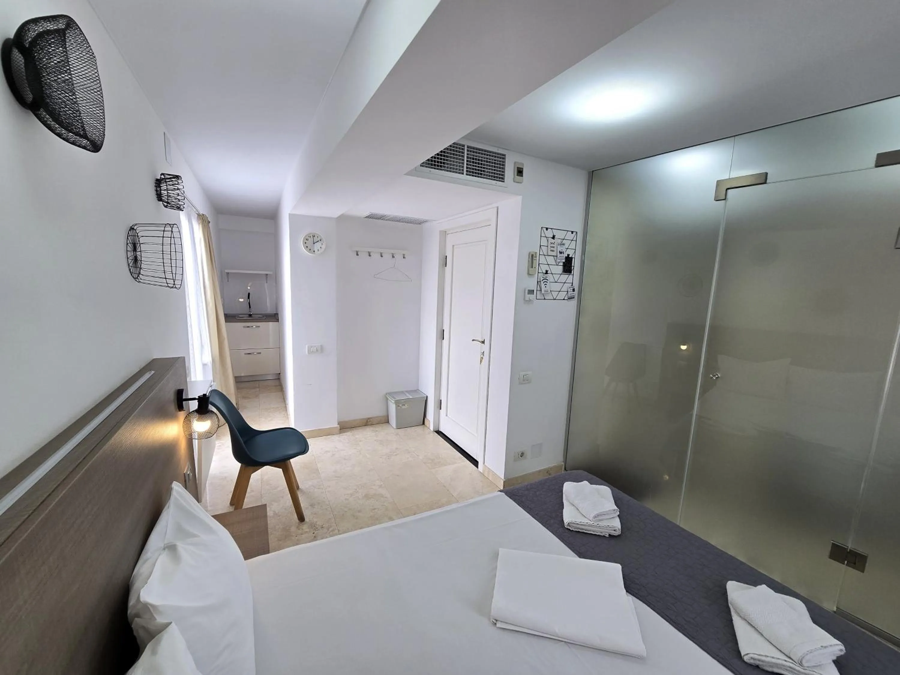 Bed in Dacia Residence Apartments