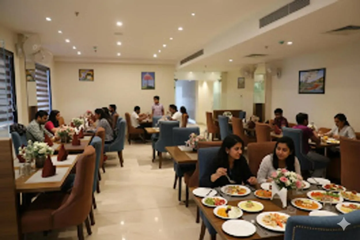 Restaurant/places to eat in Hotel West End View A Unit of Hotel SC Residency