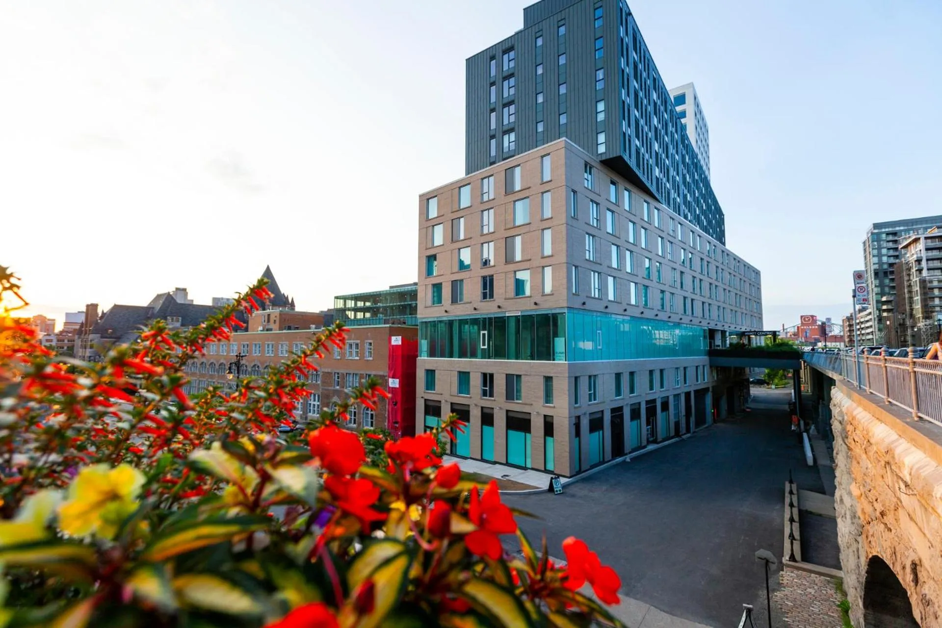 Property building in Hyatt Centric Montreal