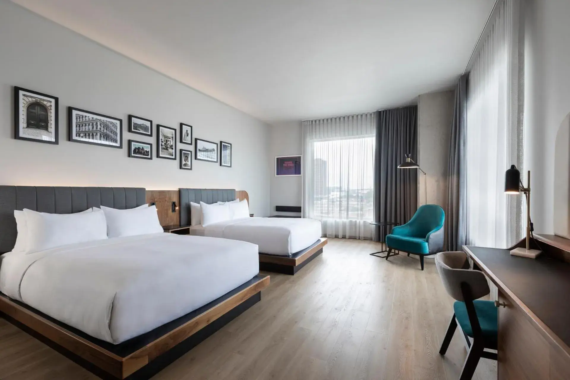 Queen Room with Two Queen Beds and Accessible Shower - single occupancy - Disability Access in Hyatt Centric Montreal Queen Room with Two Queen Beds and Accessible Shower - single occupancy - Disability Access in Hyatt Centric Montreal