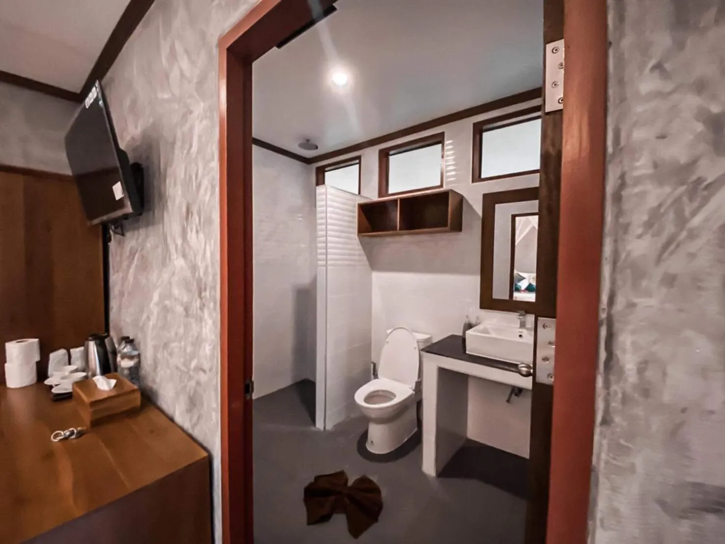 Bathroom in The mantra resort