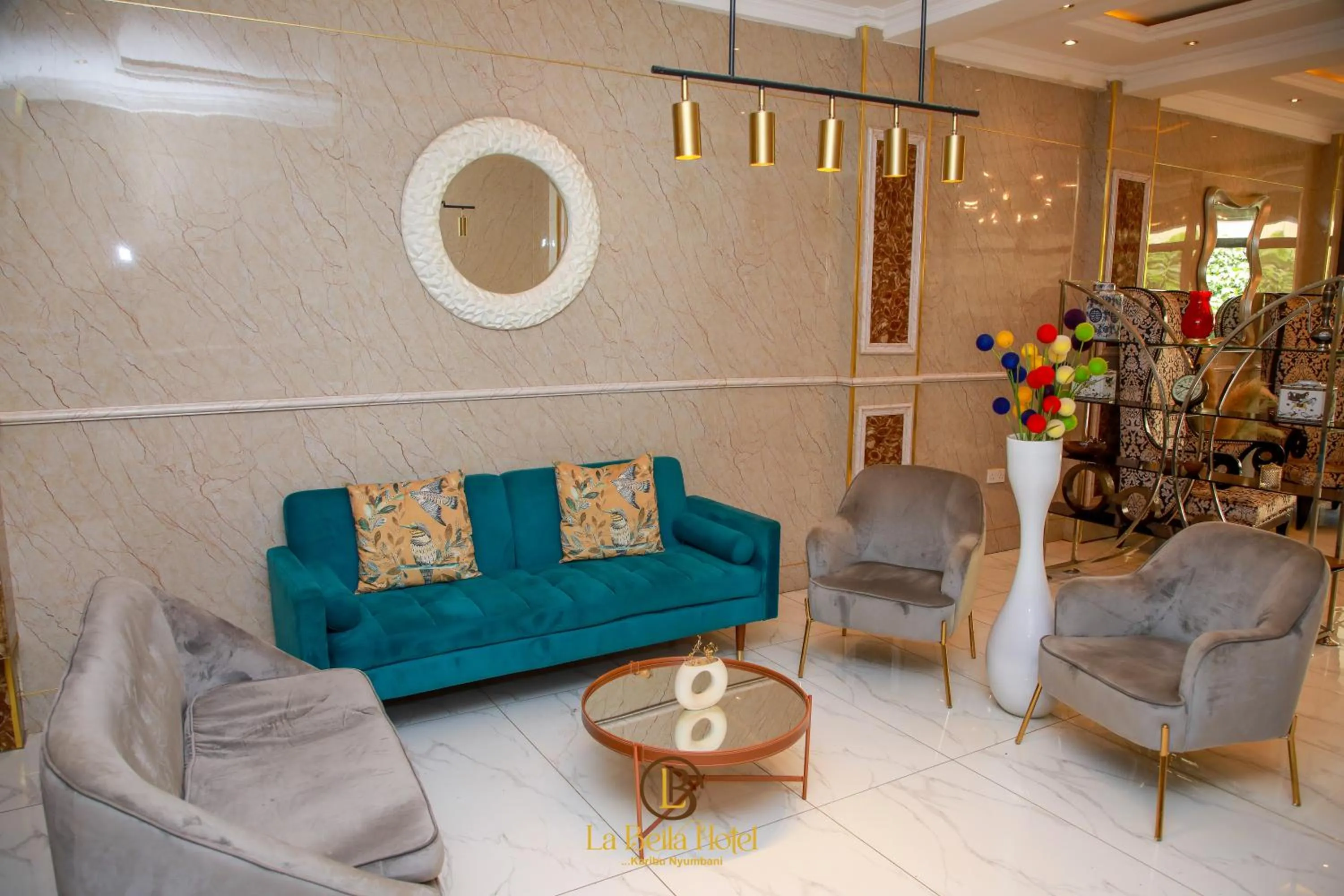 Lobby or reception in LA BEILA HOTEL MERU