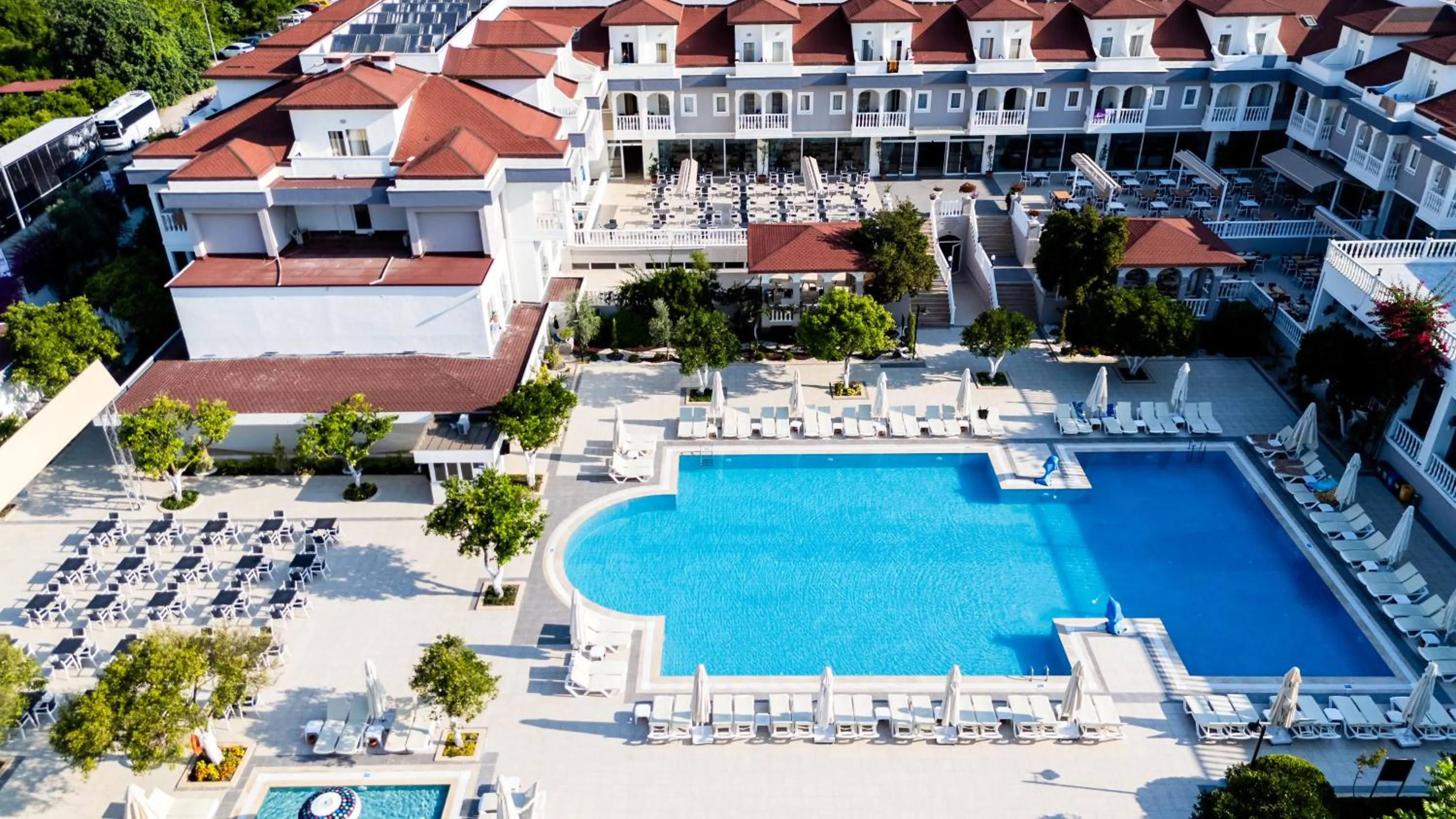 Bird's eye view in Viking Garden Hotel