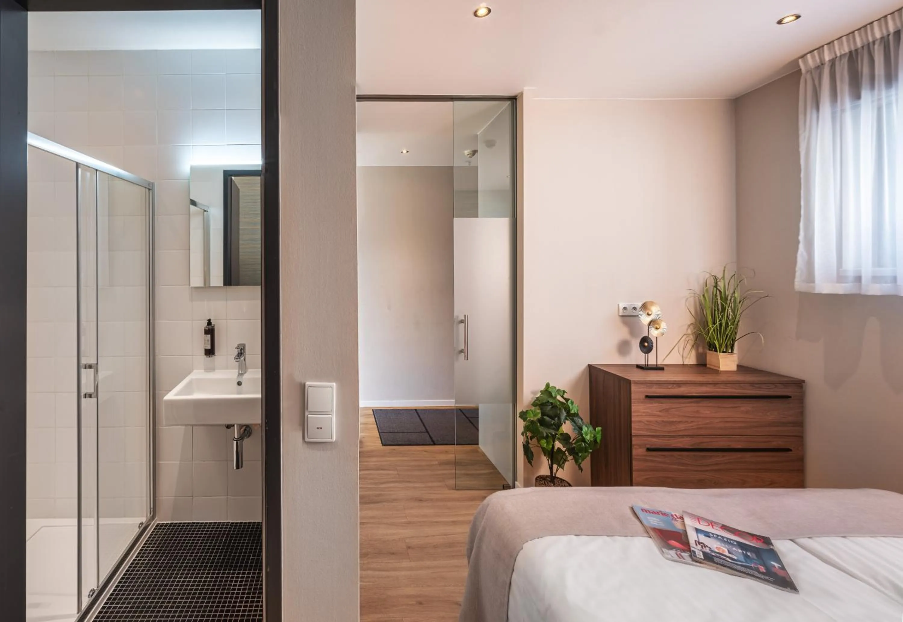 Bathroom, Bed in VN17 Rooftop Suites by Adrez