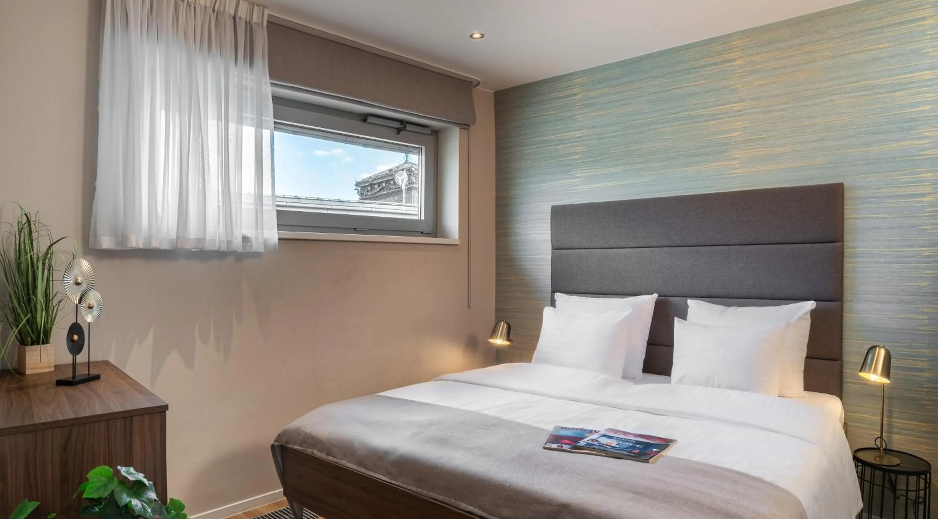 Bedroom, Bed in VN17 Rooftop Suites by Adrez