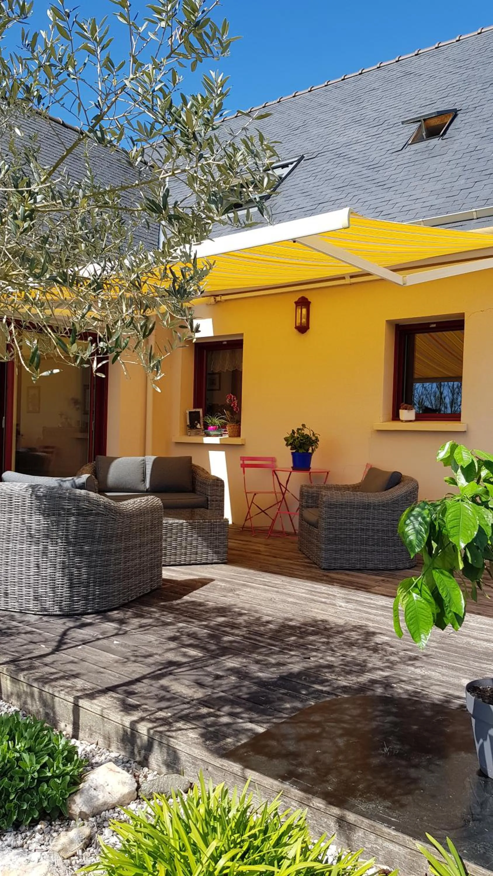 Patio in Les Korrigans