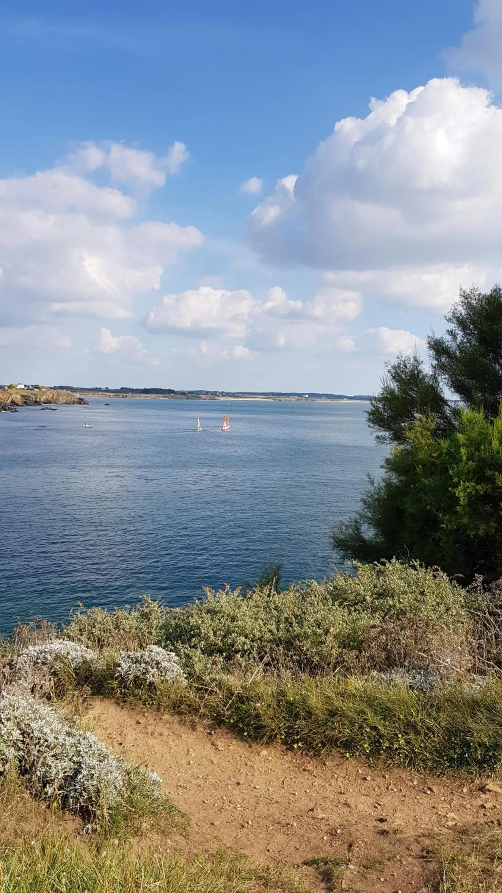 Natural landscape in Les Korrigans