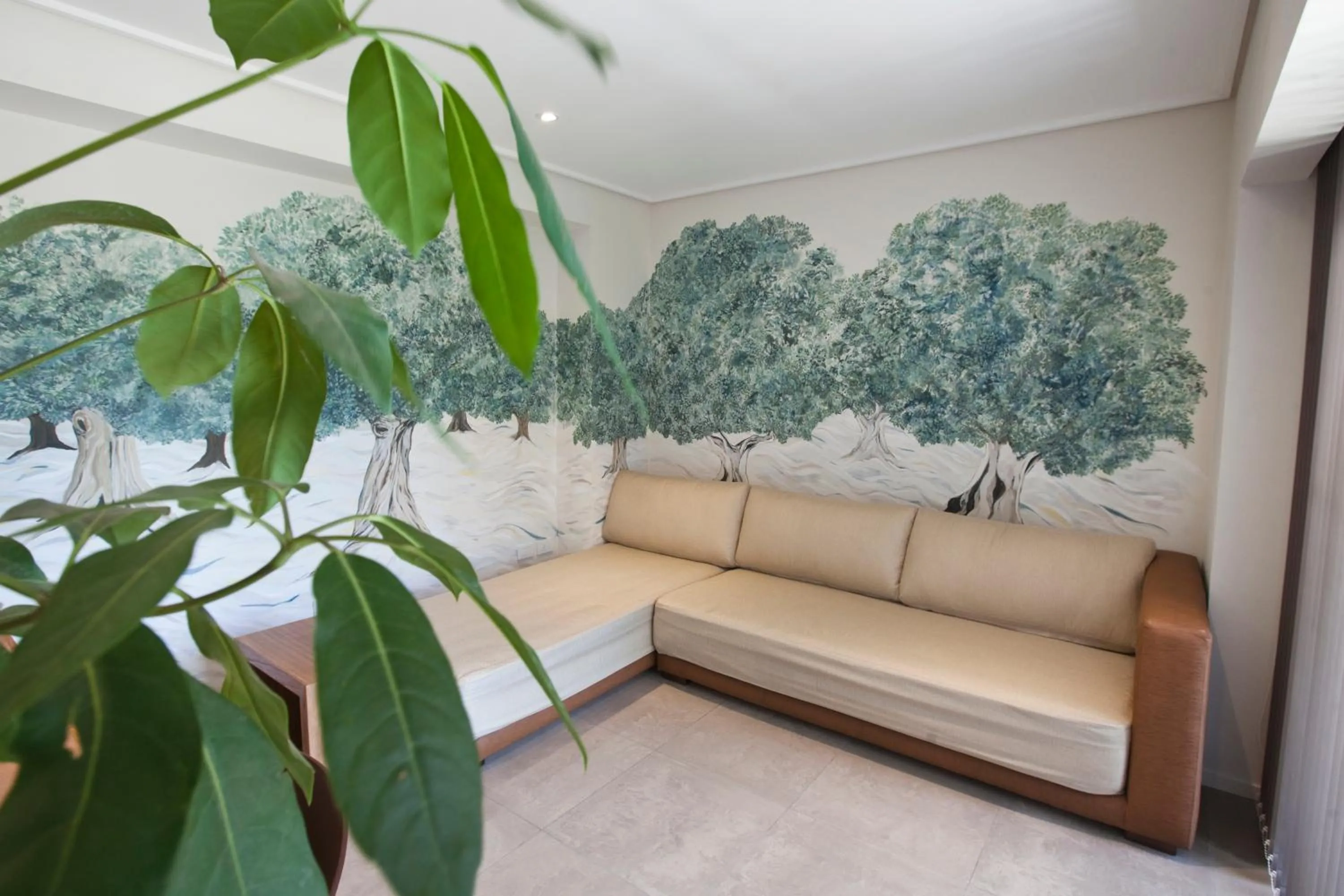 Living room in Le Montreal Apartments