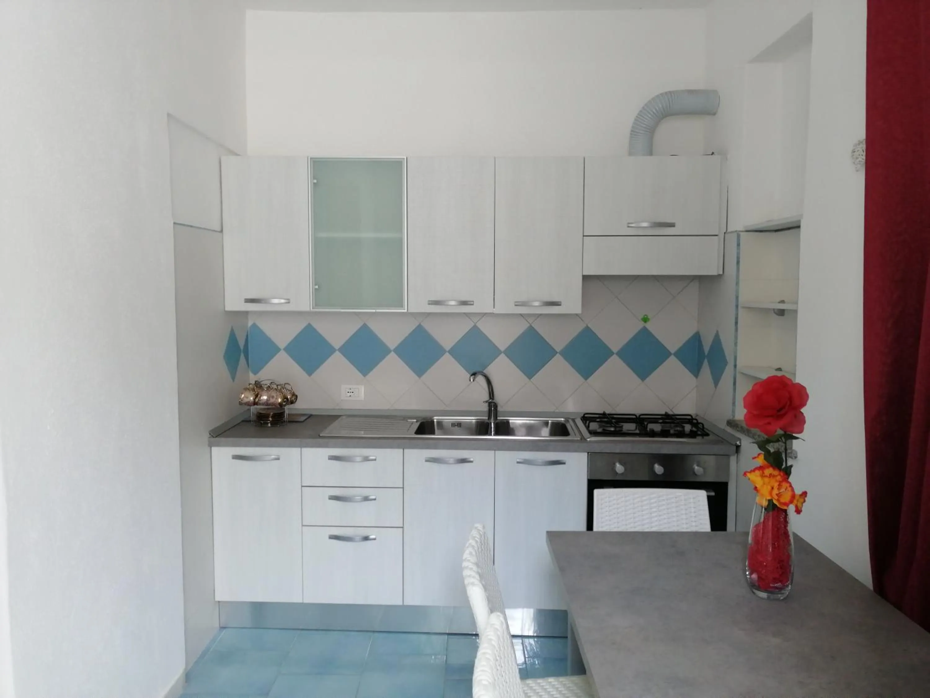 Kitchen or kitchenette in Residence Villa Tina
