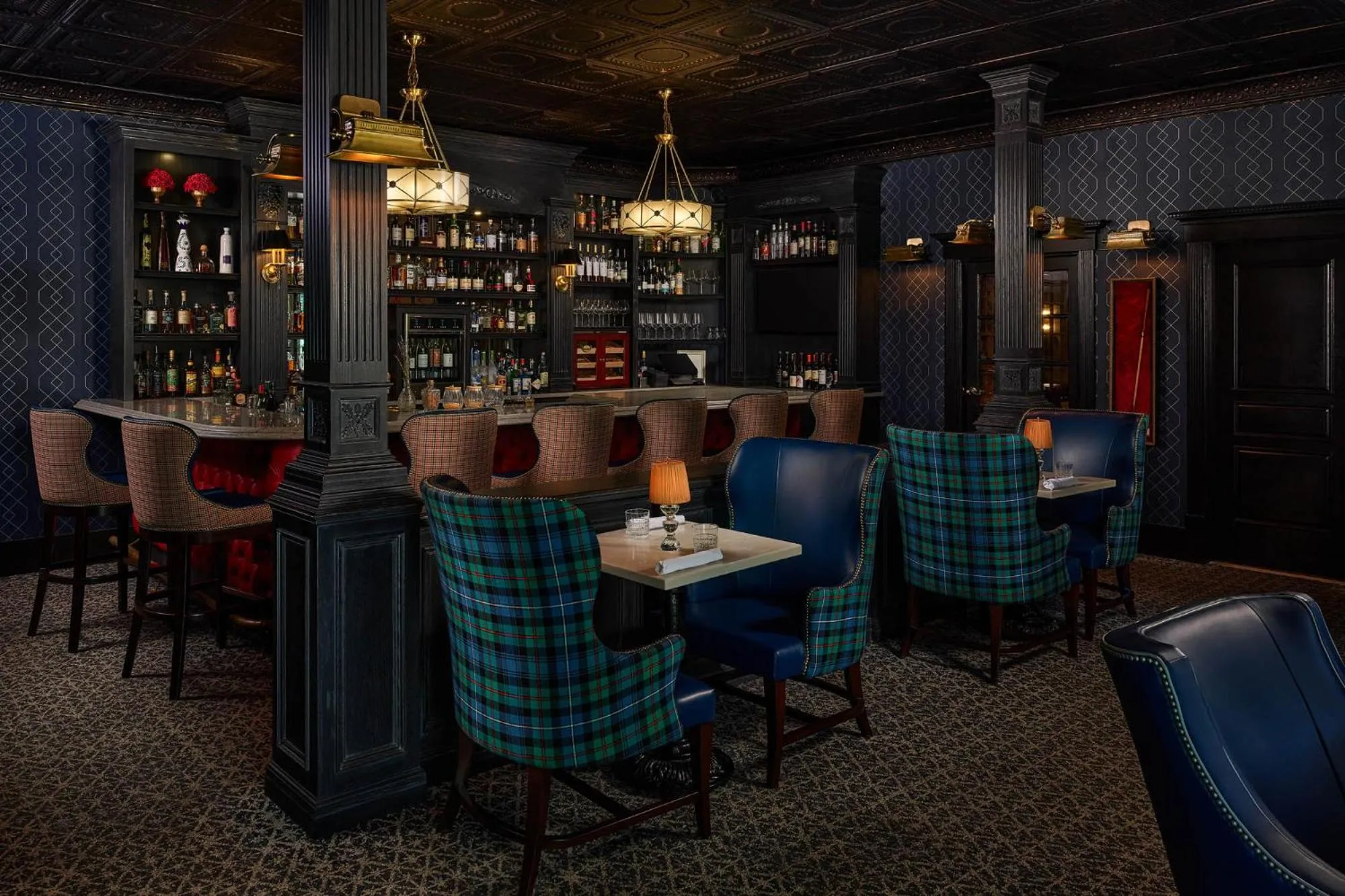 Lounge or bar in Carnegie House