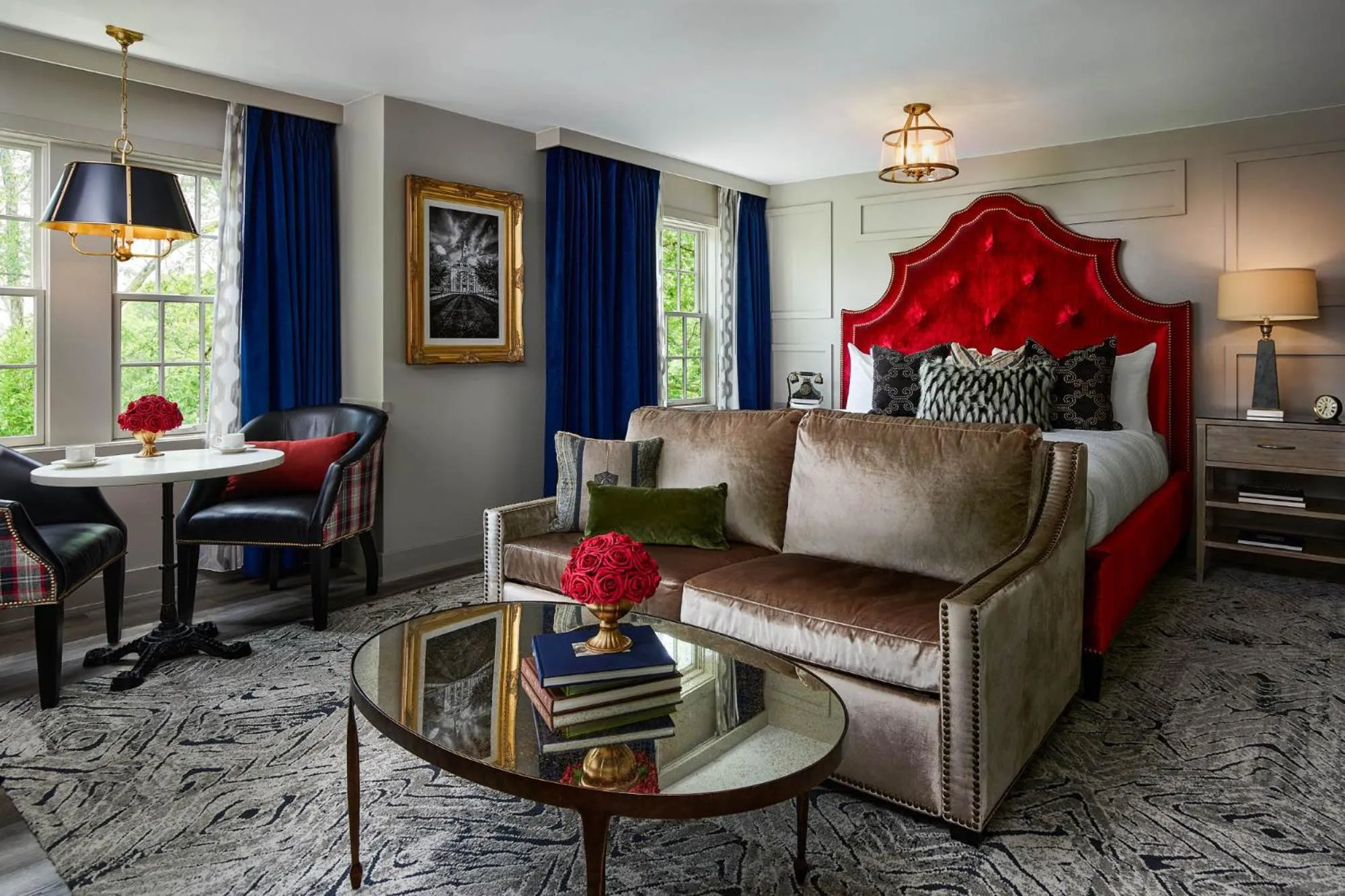 Photo of the whole room in Carnegie House