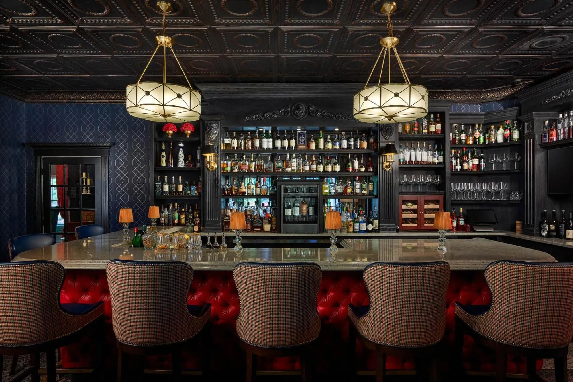 Lounge or bar in Carnegie House