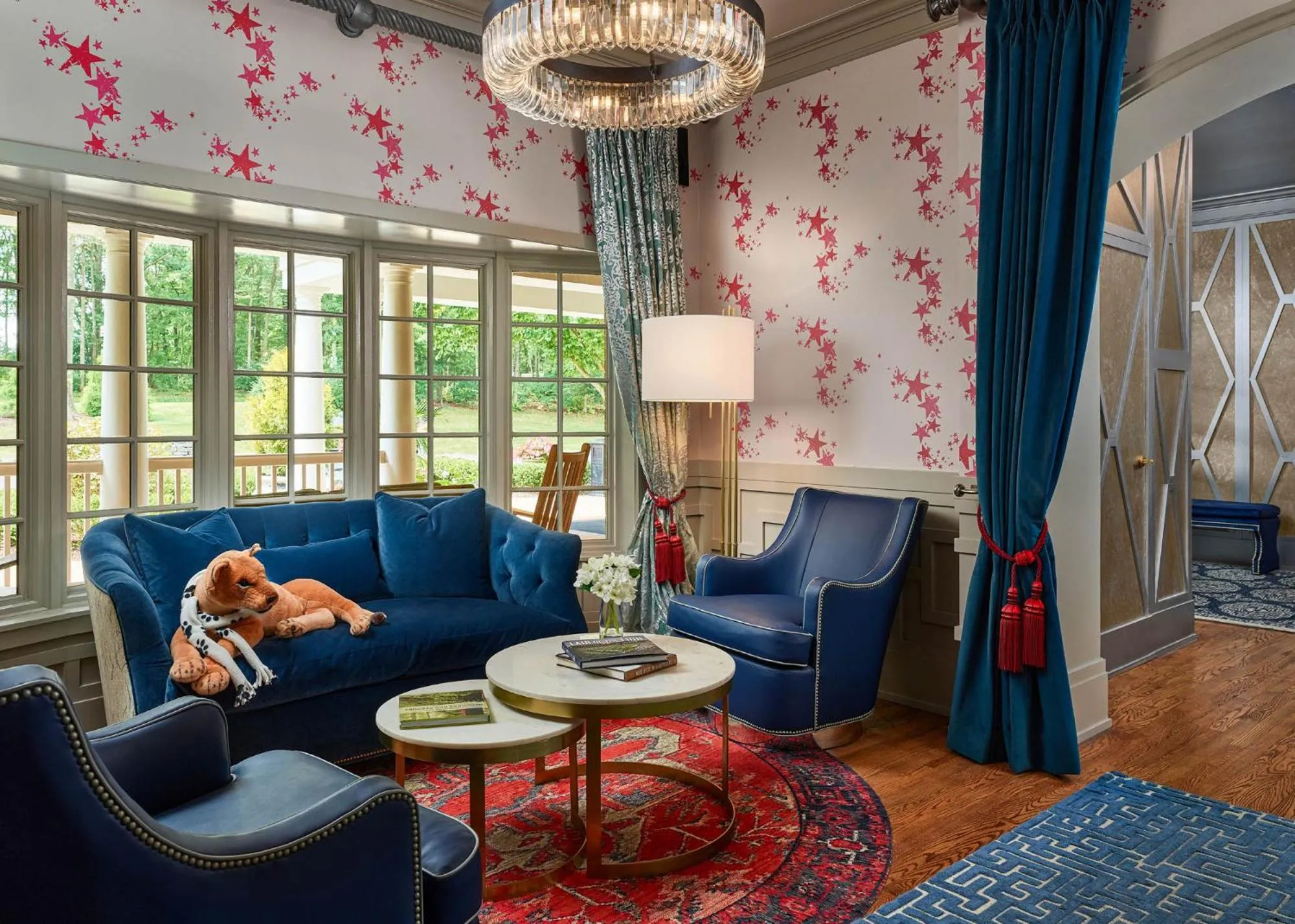 Lobby or reception in Carnegie House