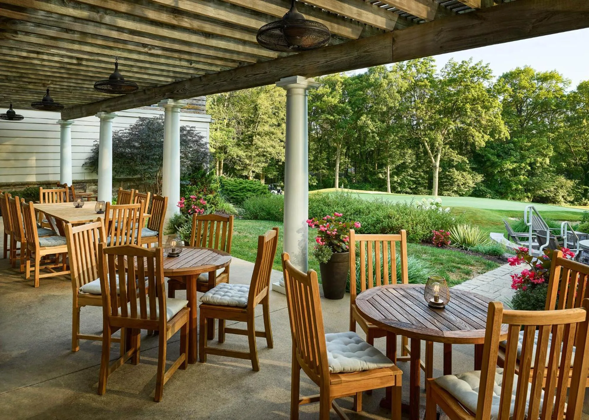Patio in Carnegie House