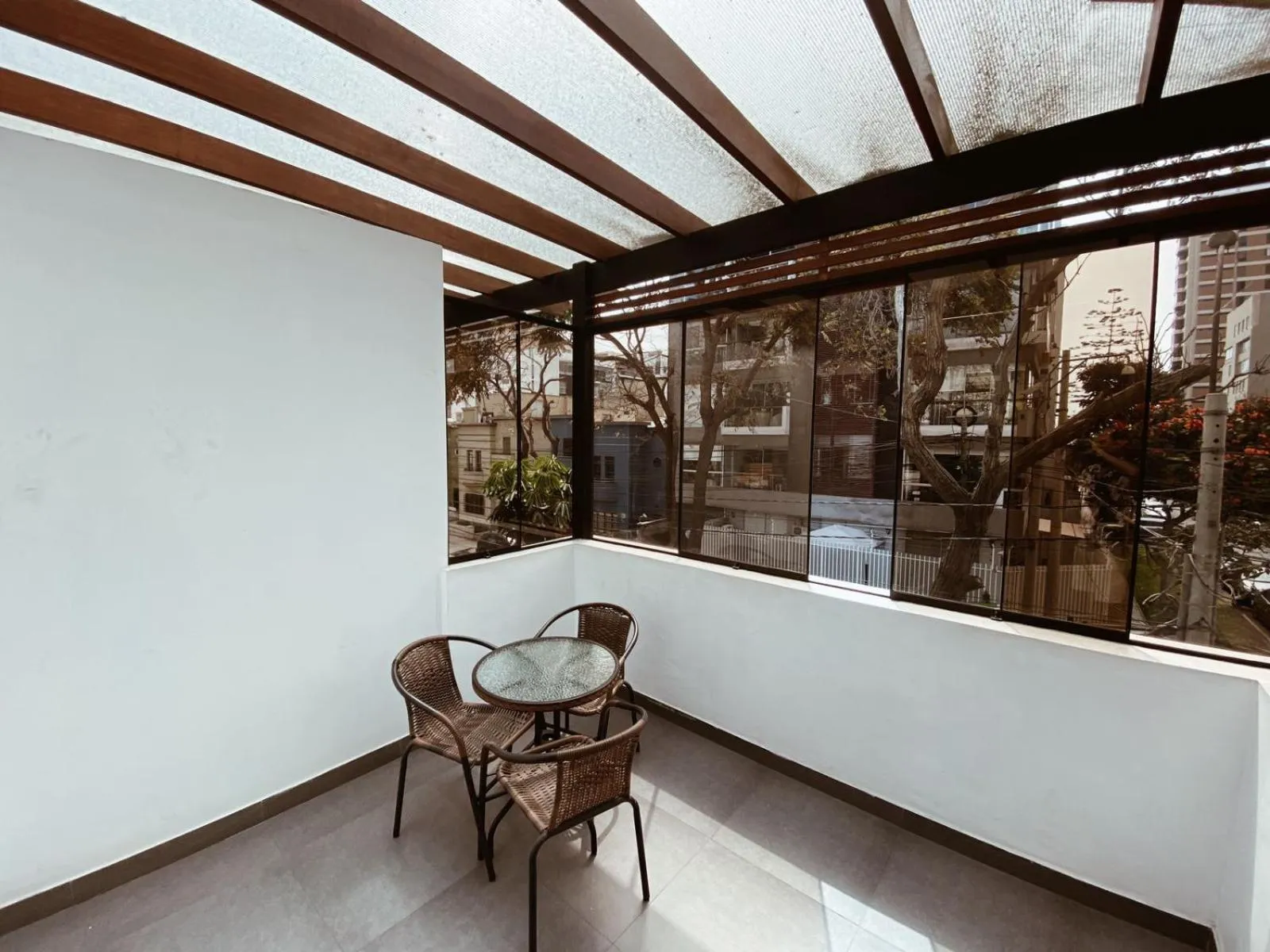 Patio in Green House