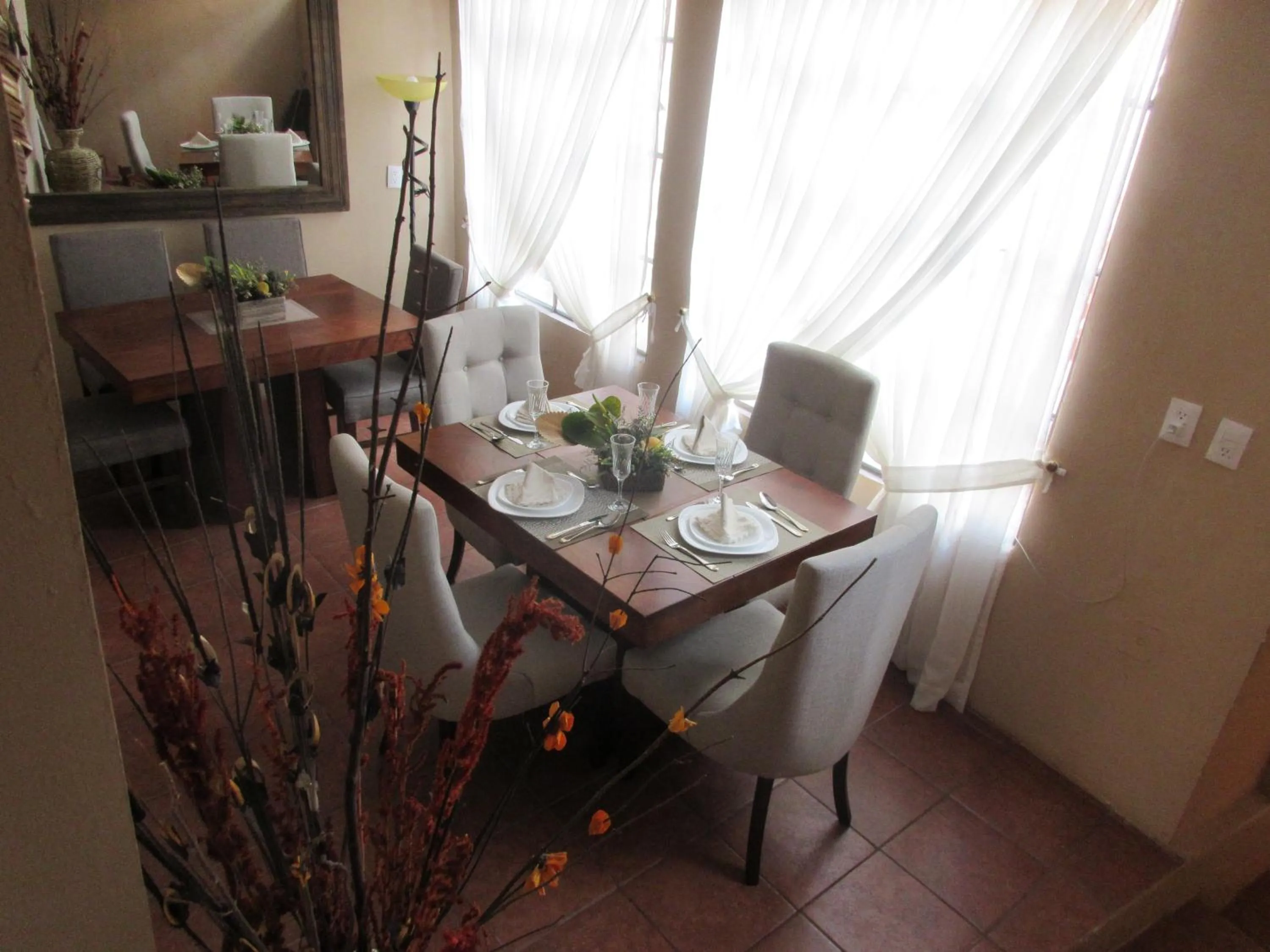 Dining area in Casa de las Escaleras