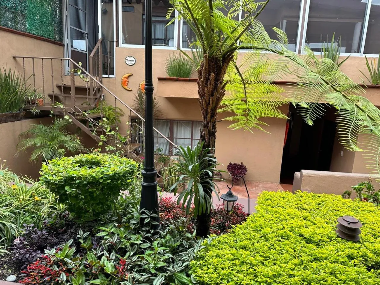 Garden in Casa de las Escaleras