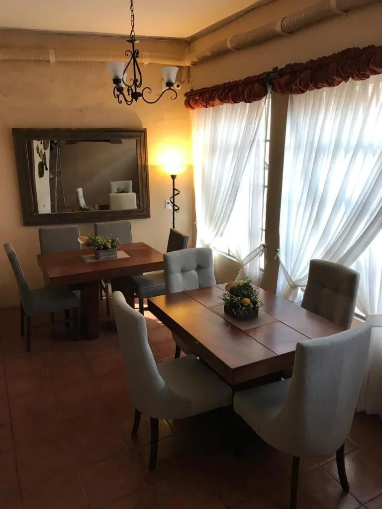 Dining area in Casa de las Escaleras