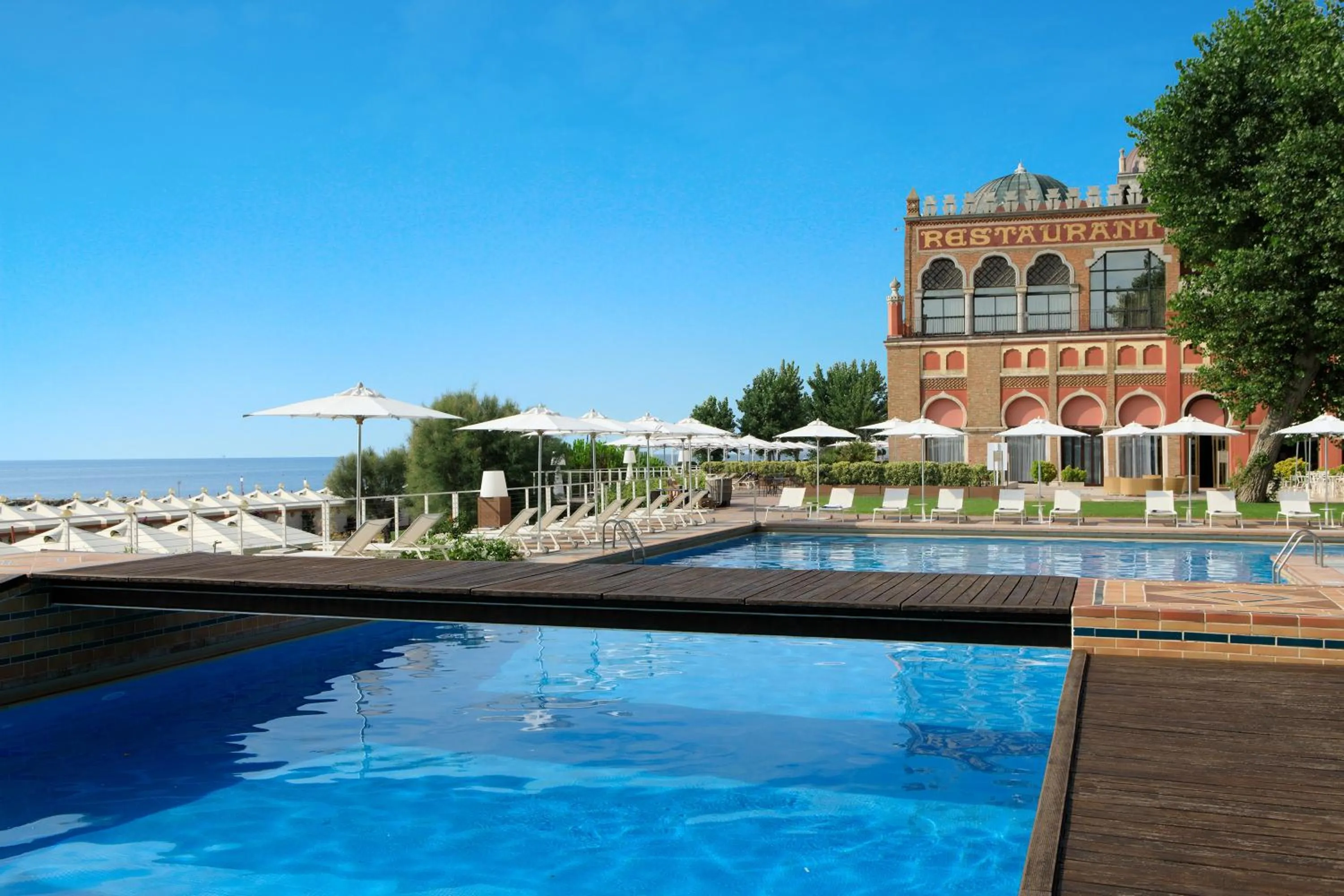 Swimming pool in Hotel Excelsior Venice