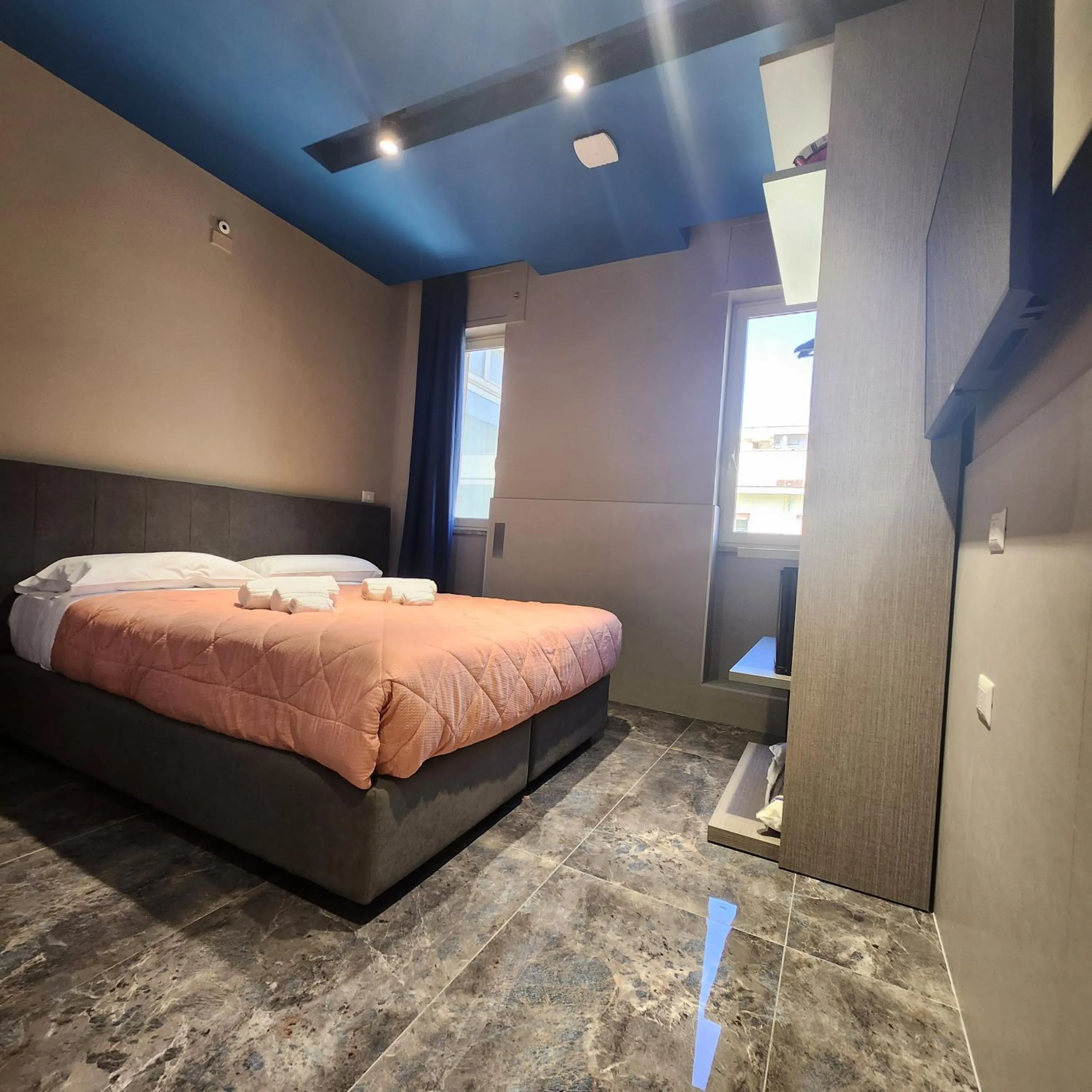 Bed in Mia Suites Hotel Bella Capri