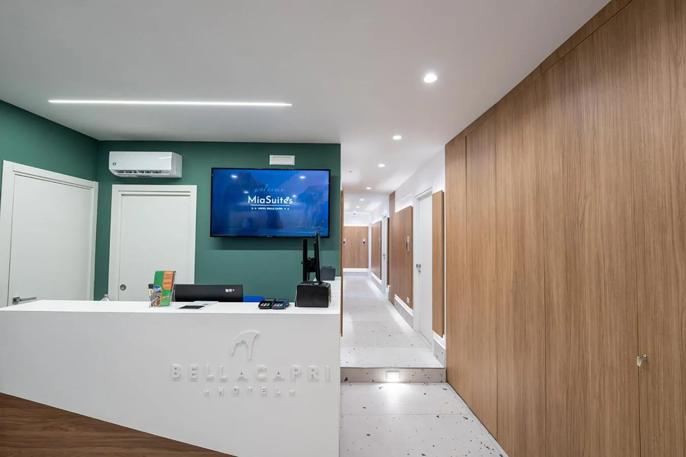 Lobby or reception in Mia Suites Hotel Bella Capri