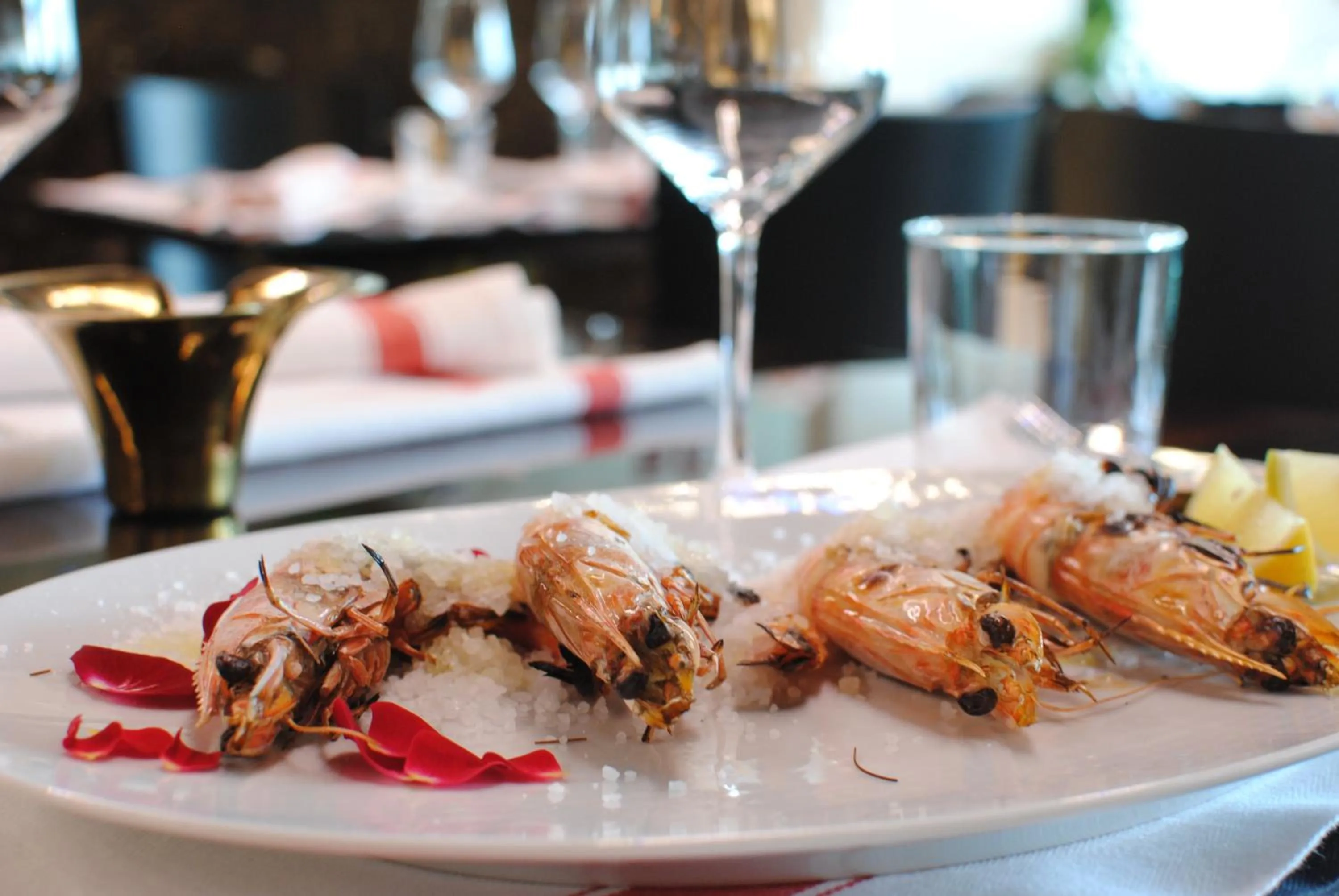 Food close-up in Savoia Hotel Rimini